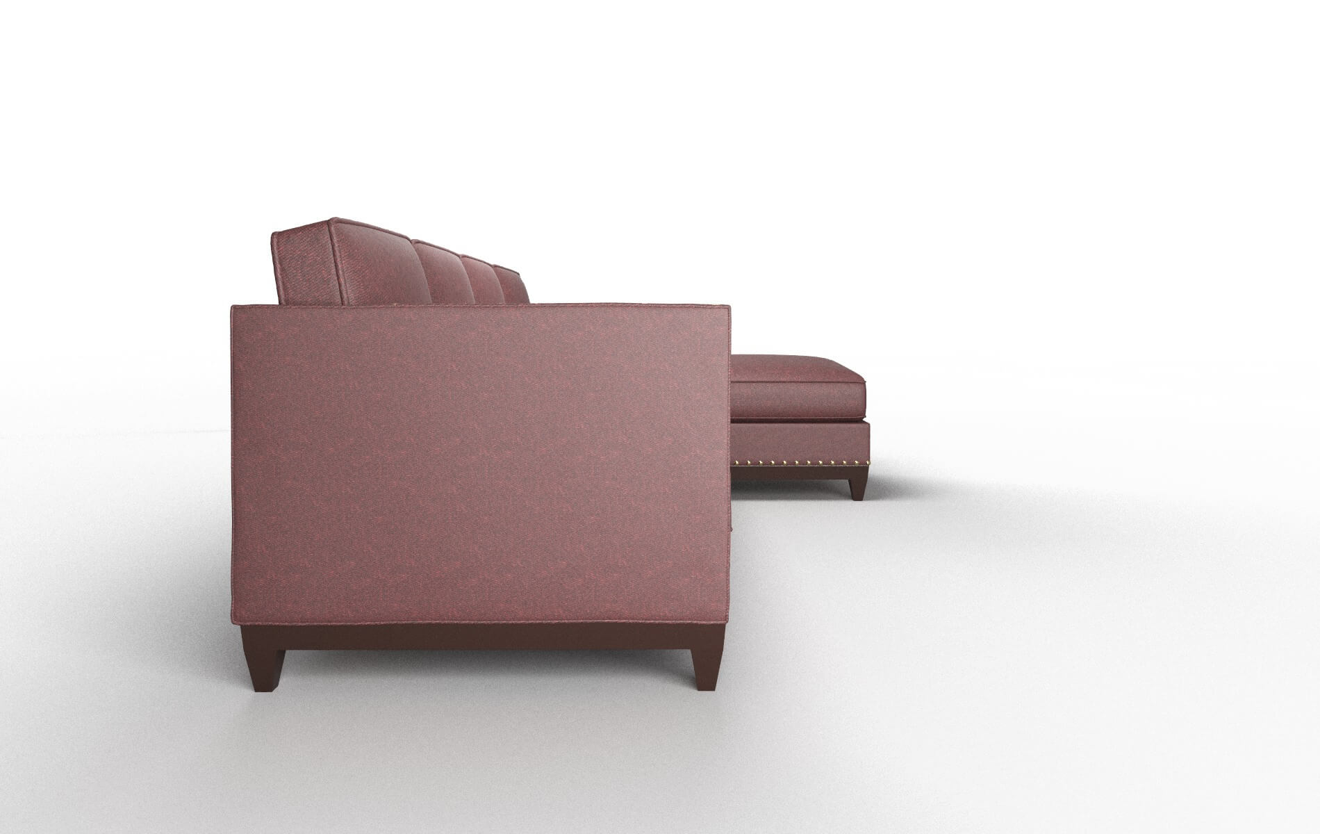 Florence Derby Berry Panel espresso legs 3