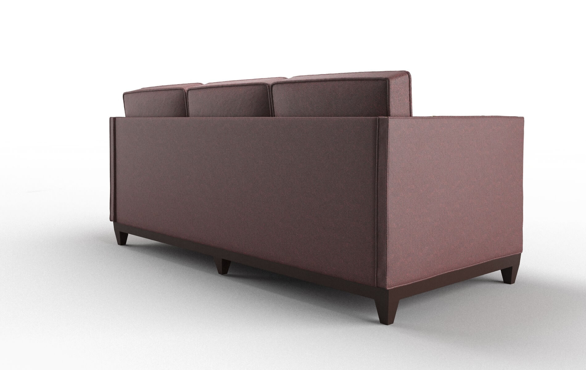 Florence Derby Berry Sofa espresso legs 5