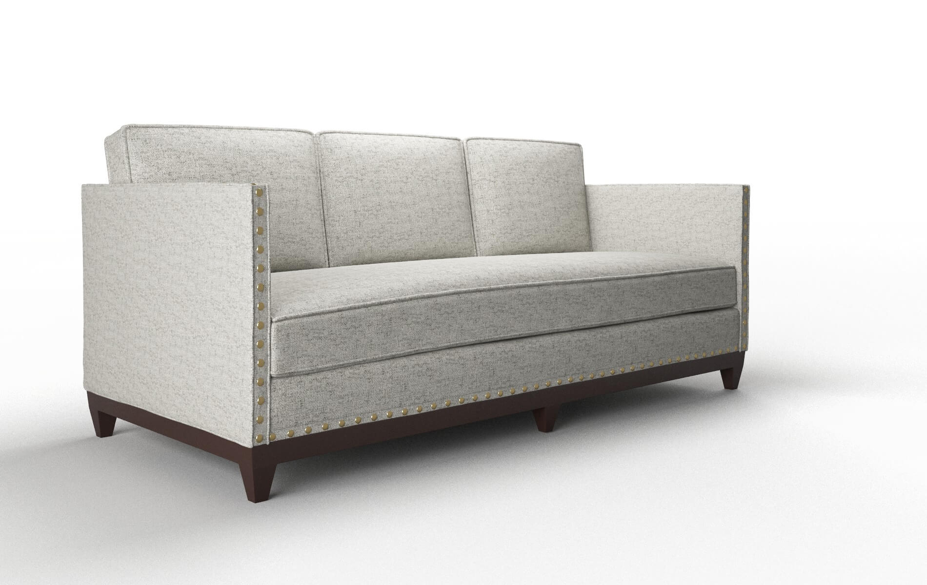 Florence Derby Silver Sofa espresso legs 2