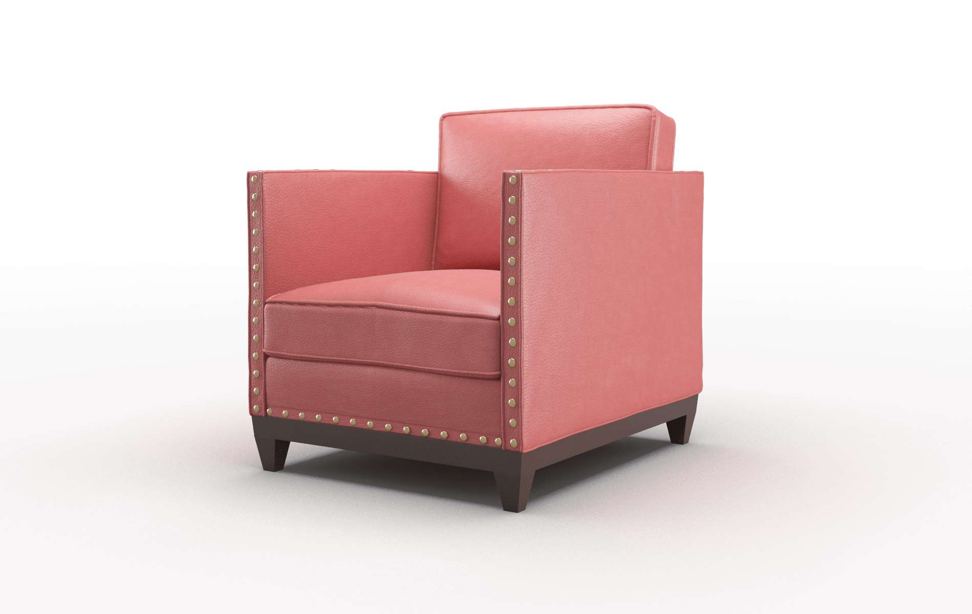 Florence Dillion Cordovan Chair espresso legs 4