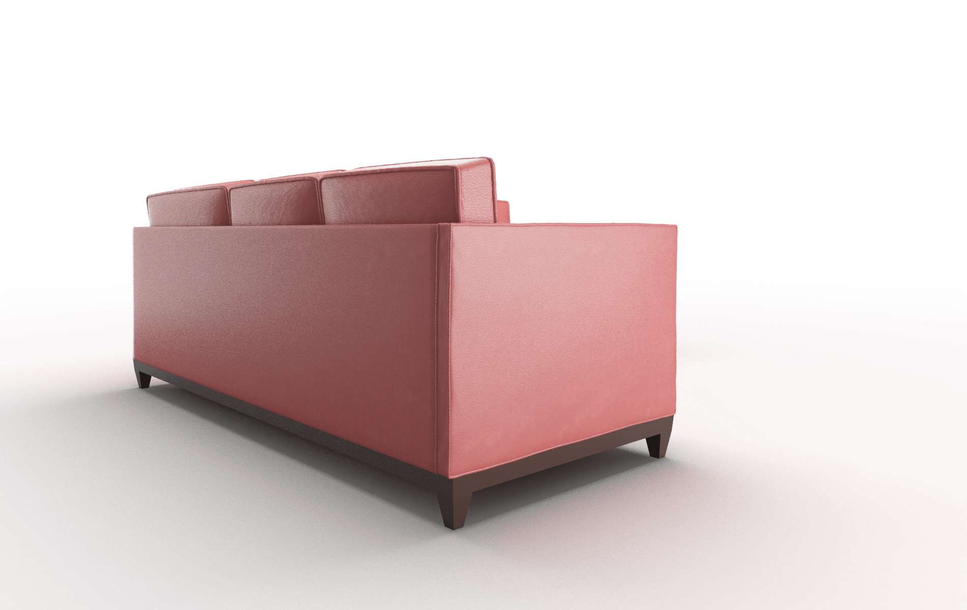 Florence Dillion Cordovan Sectional espresso legs 3