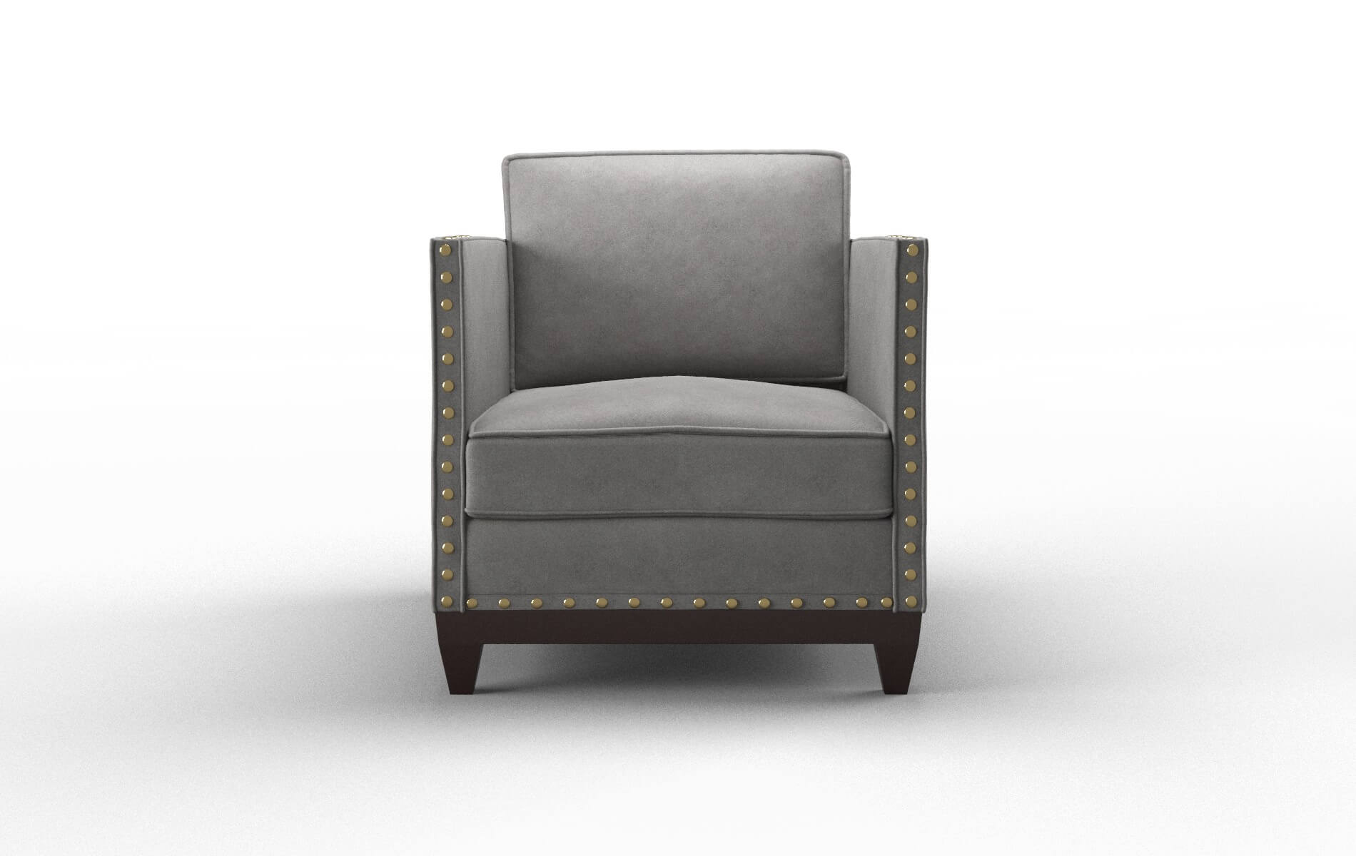 Florence Dream_d Charcoal chair espresso legs