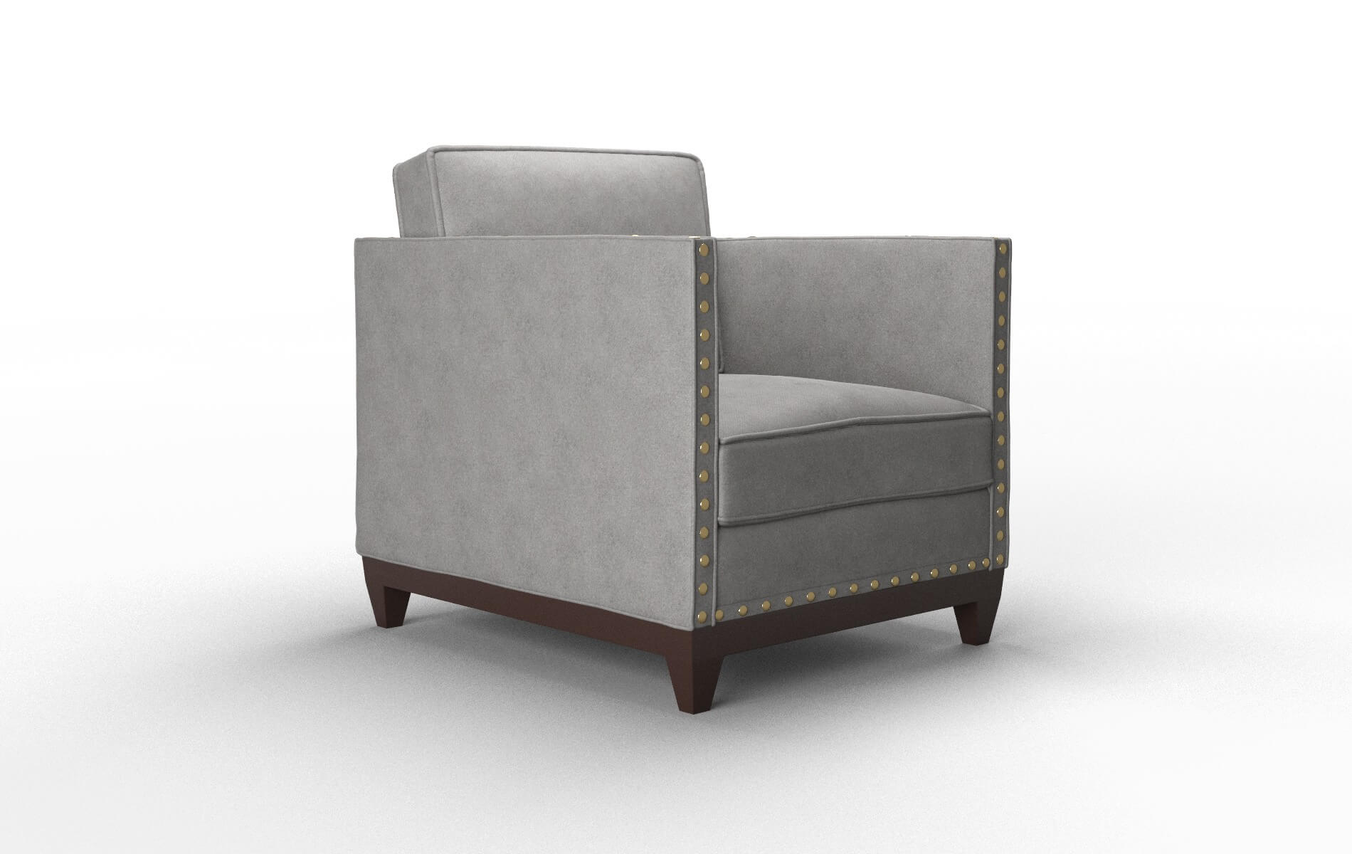 Florence Dream_d Charcoal Chair espresso legs 2