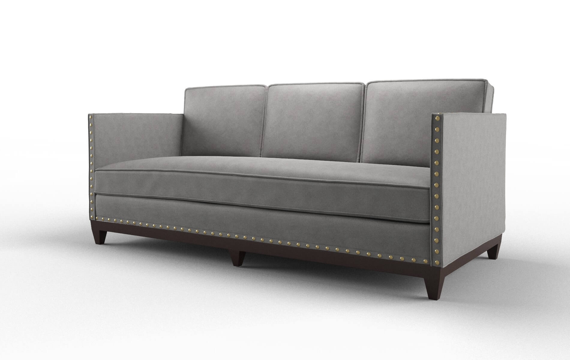 Florence Dream_d Charcoal Sofa espresso legs 4
