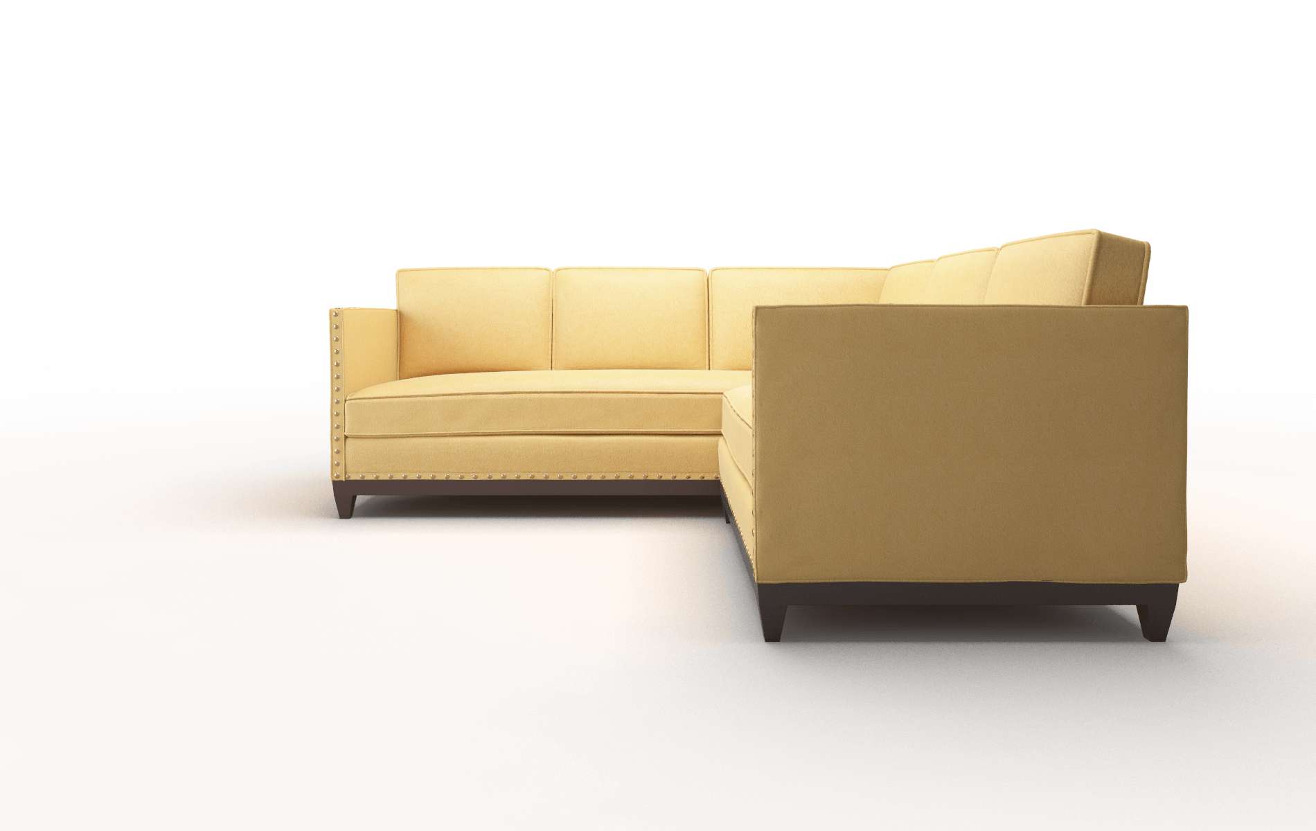 Florence Dream_d Sunflower Sectional espresso legs 5