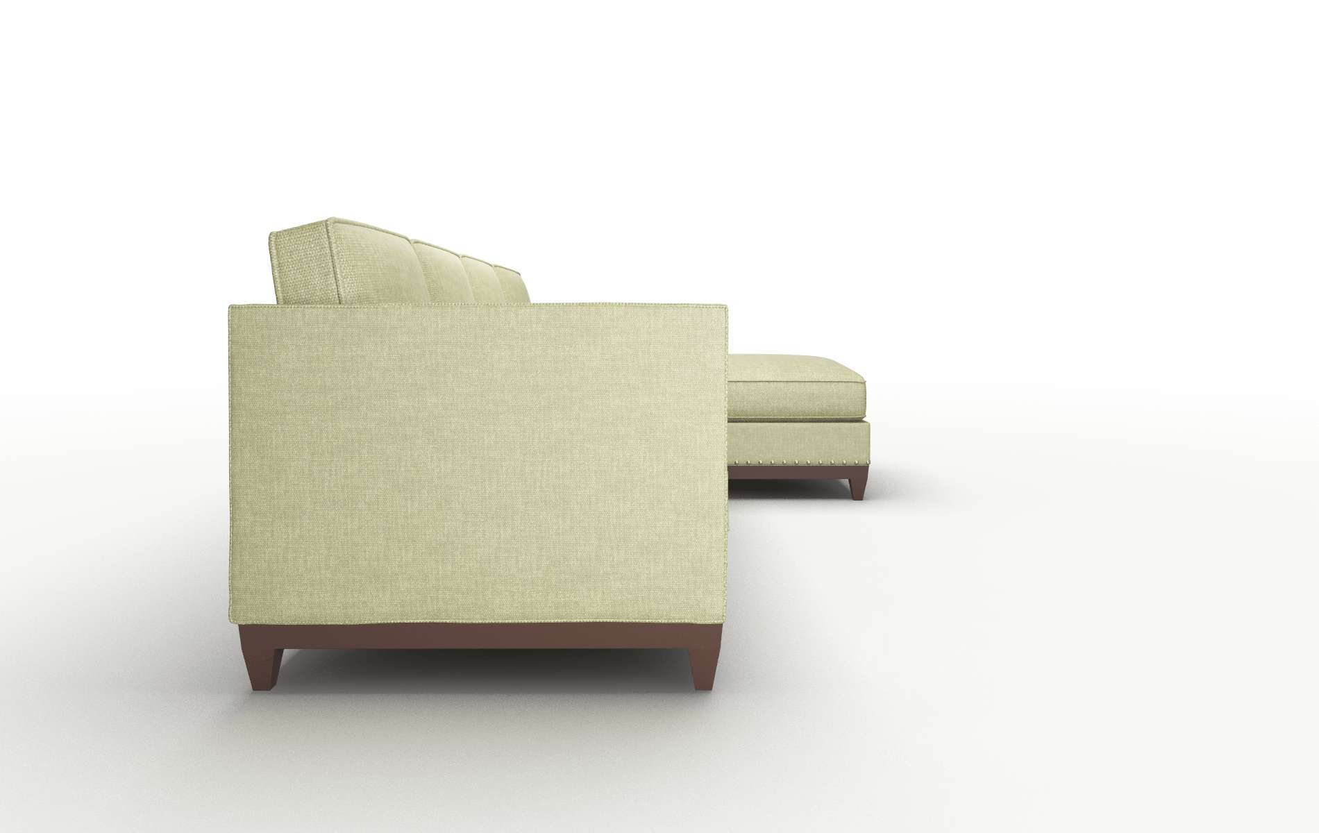 Florence Durham Lime Panel espresso legs 3