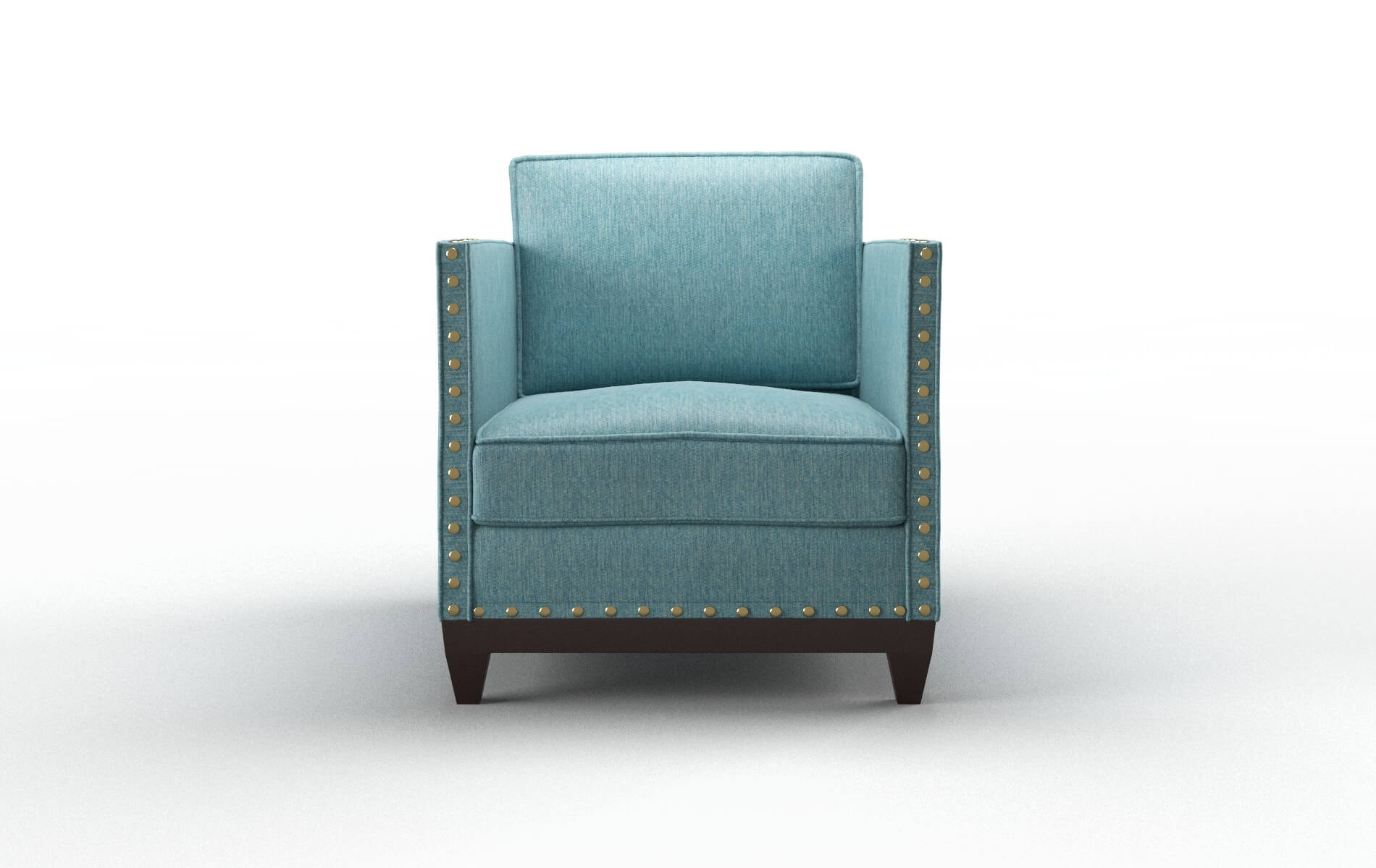 Florence Durham Pine Chair espresso legs 1