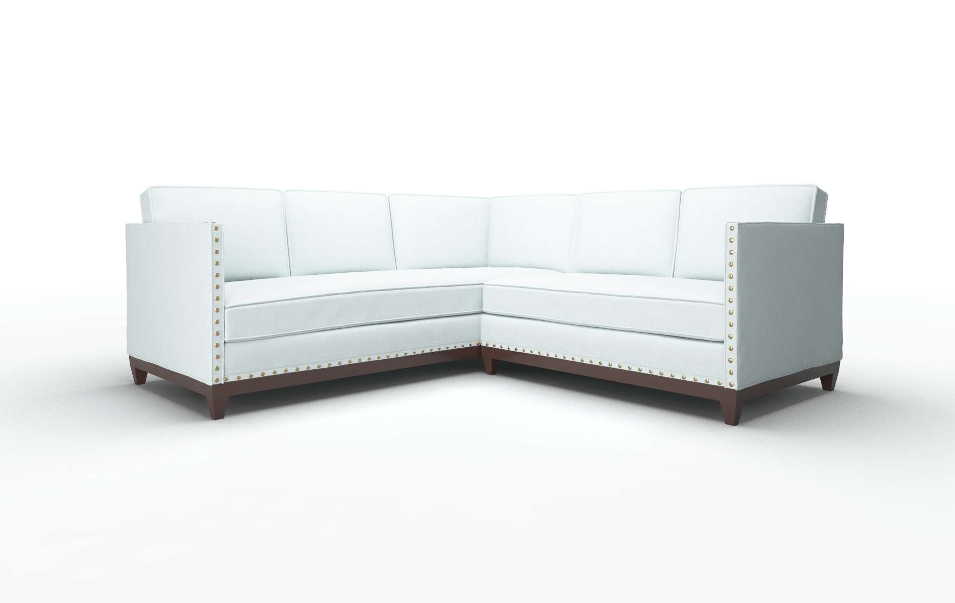 Florence Elliot Spa Sectional espresso legs 1