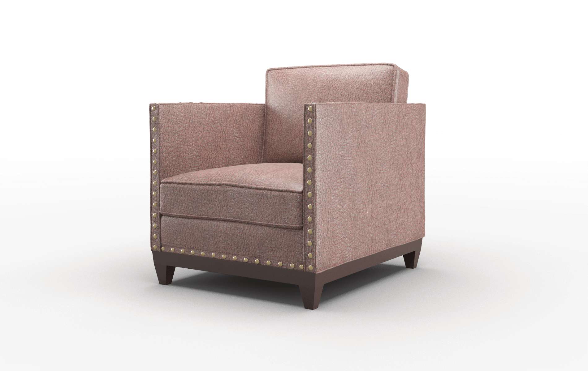 Florence Ford Brown Chair espresso legs 4