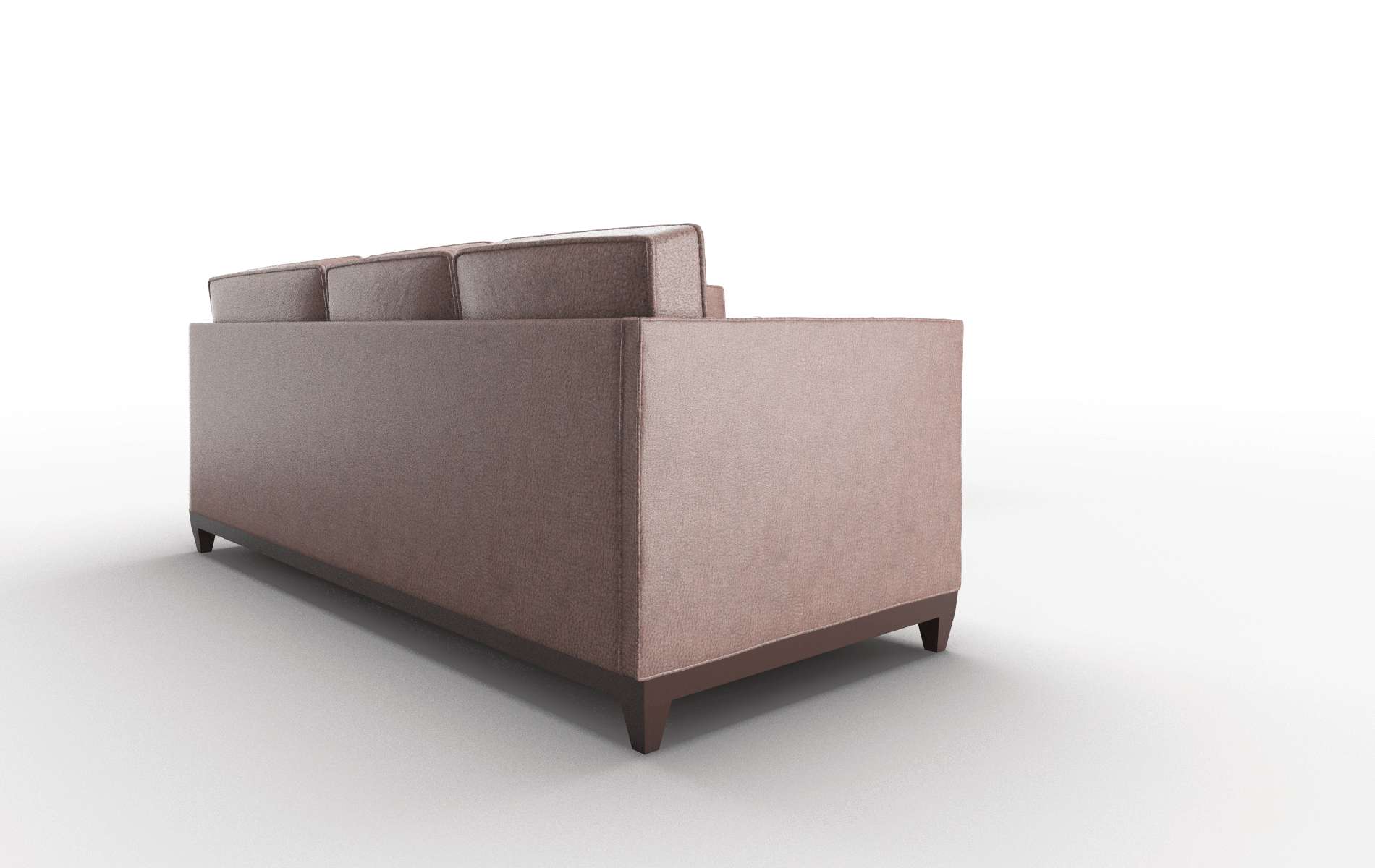 Florence Ford Brown Sectional espresso legs 3