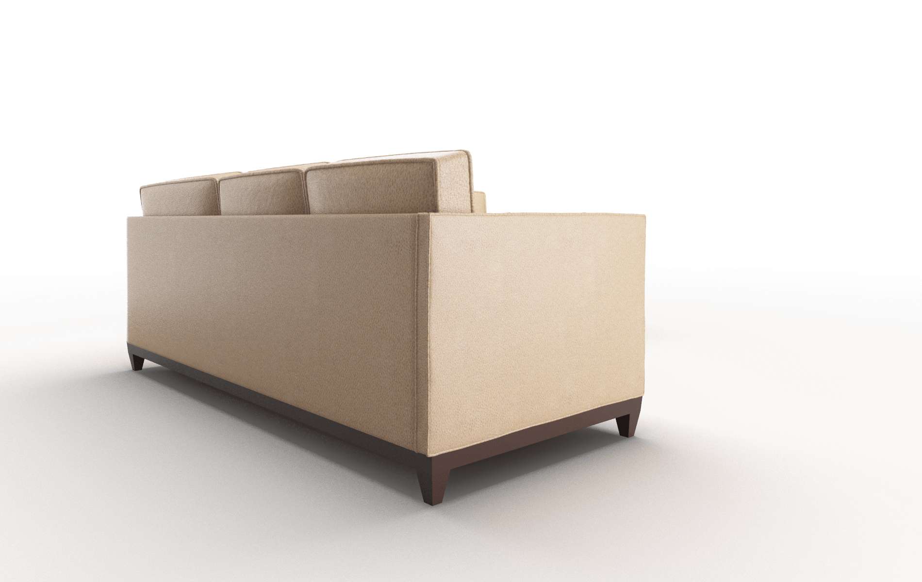 Florence Ford Dune Sectional espresso legs 3