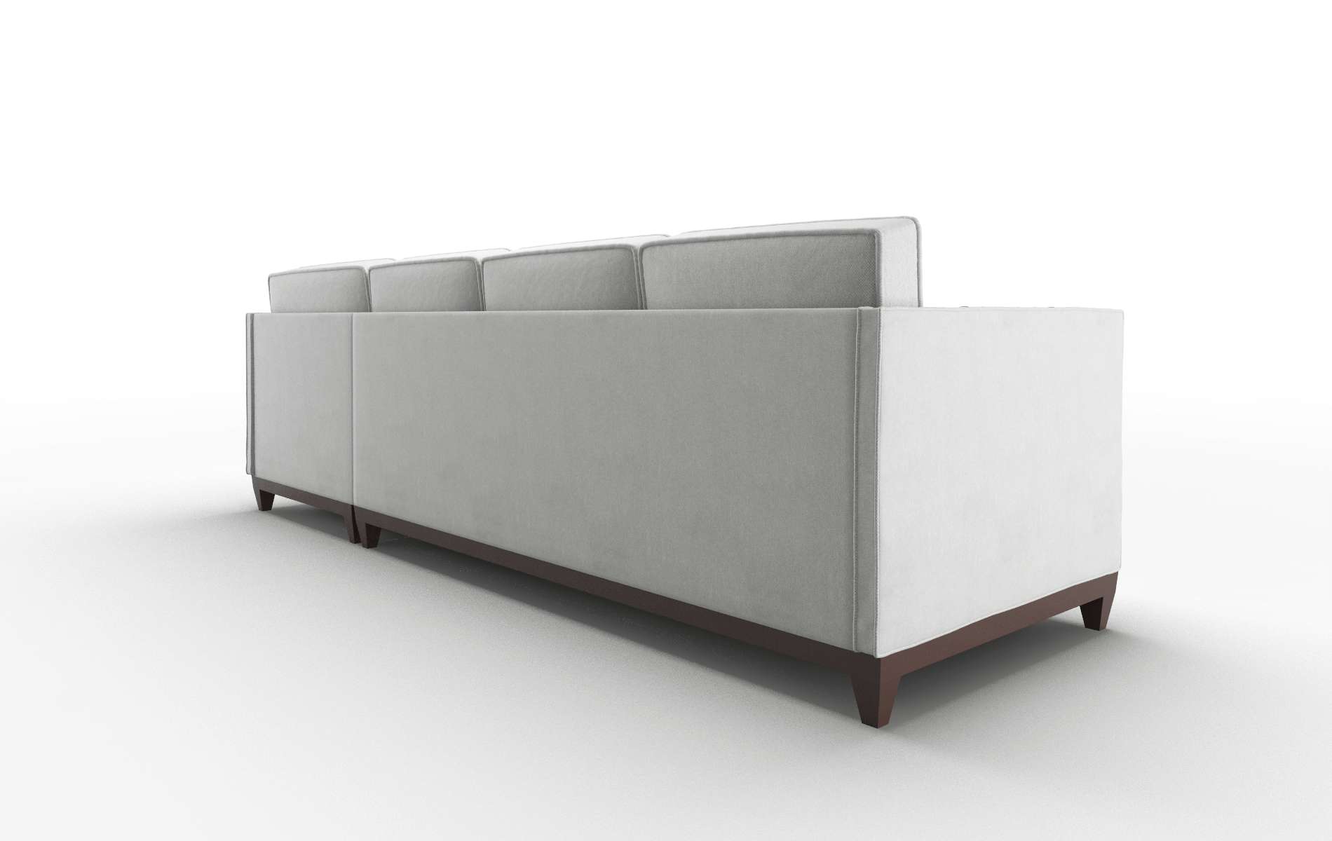 Florence Geo Sterling Panel espresso legs 5