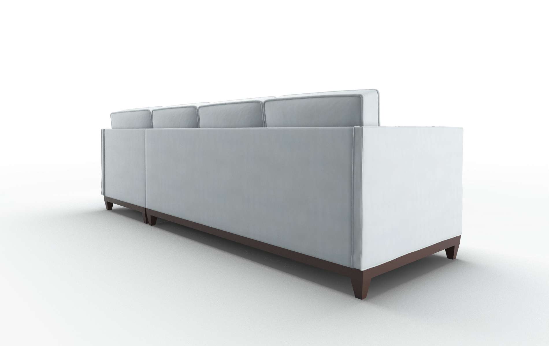 Florence Hathaway Aqua Panel espresso legs 5