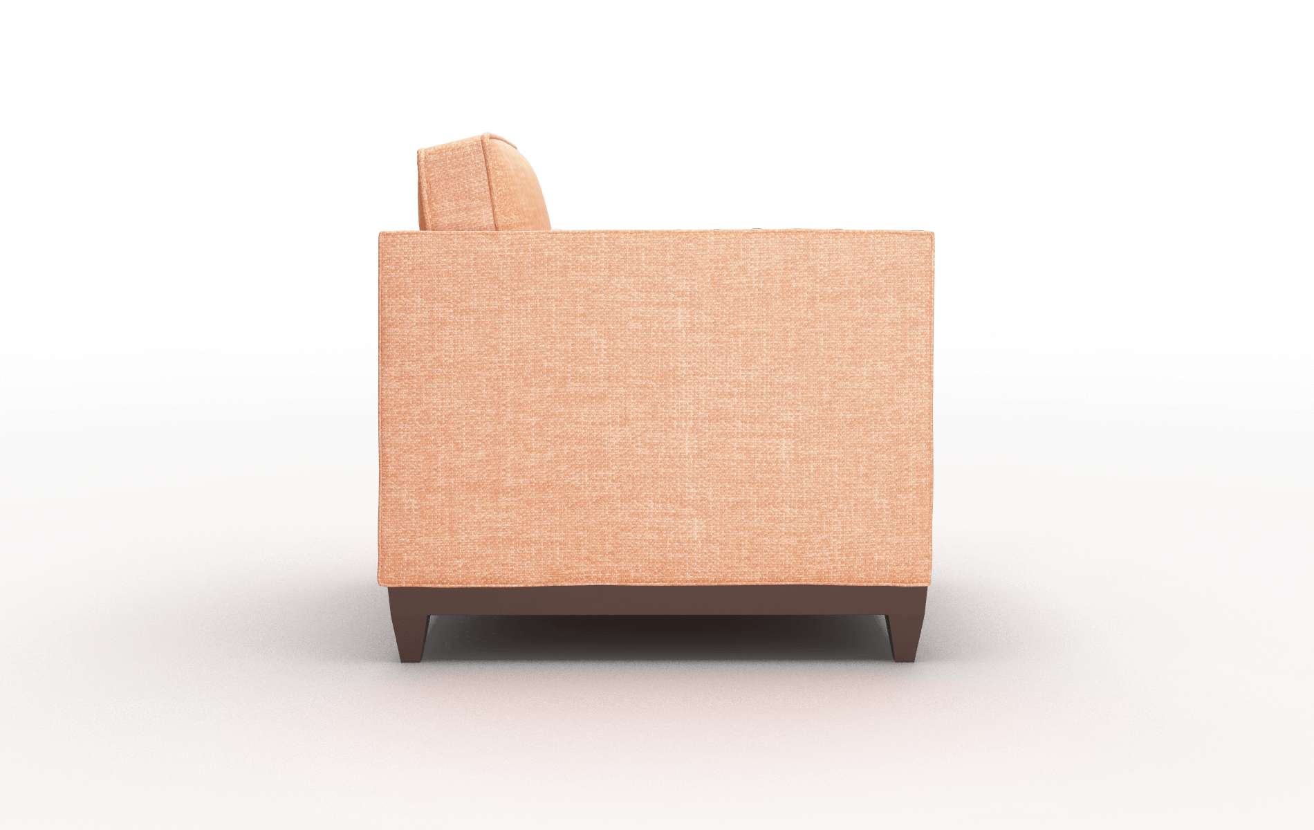 Florence Hepburn Appricot Chair espresso legs 3