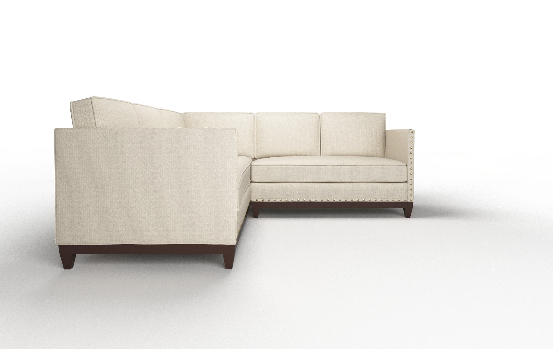 Florence Insight Barley Sectional espresso legs 2
