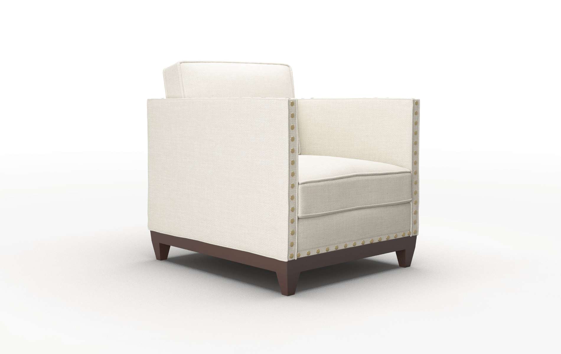 Florence Keylargo Almond Chair espresso legs 2