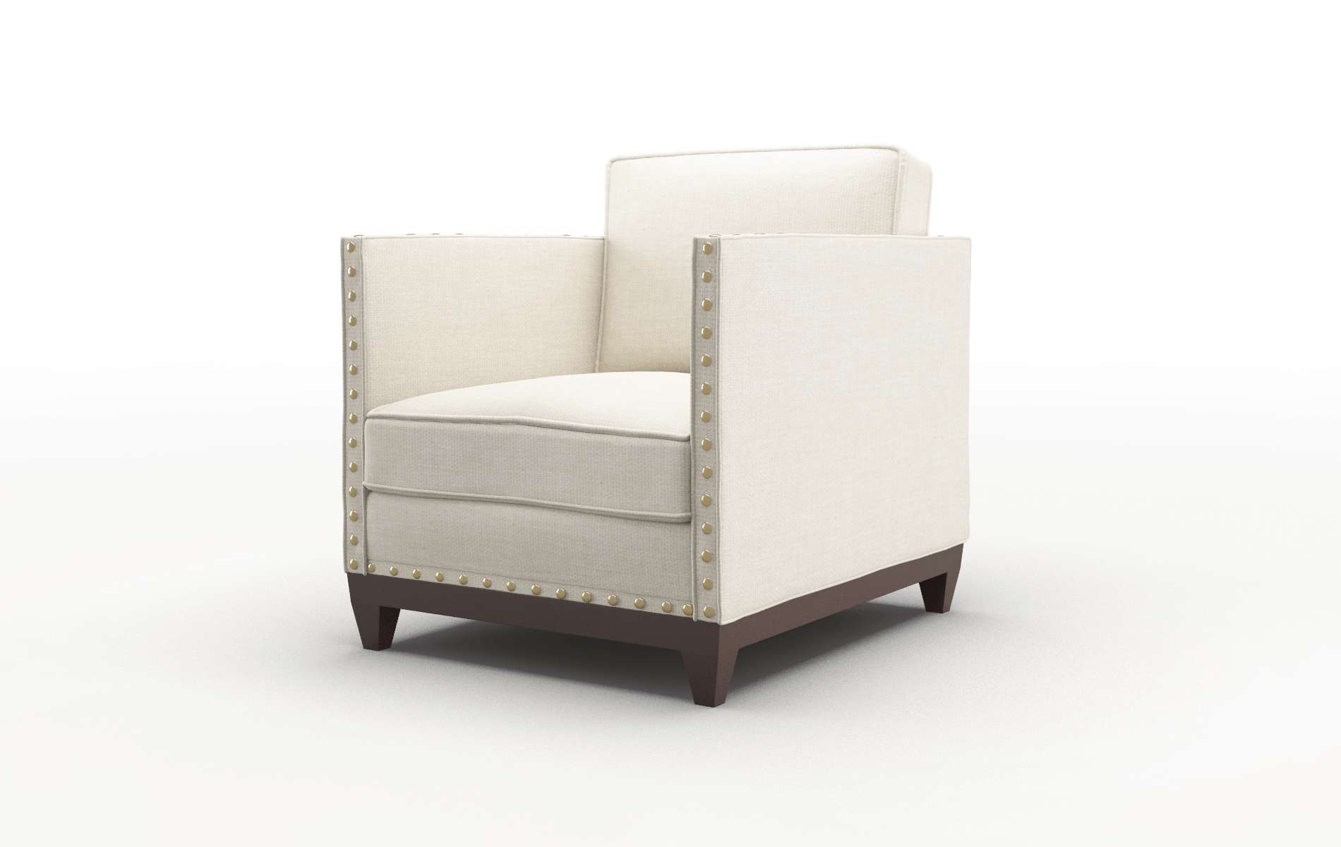 Florence Keylargo Almond Chair espresso legs 4