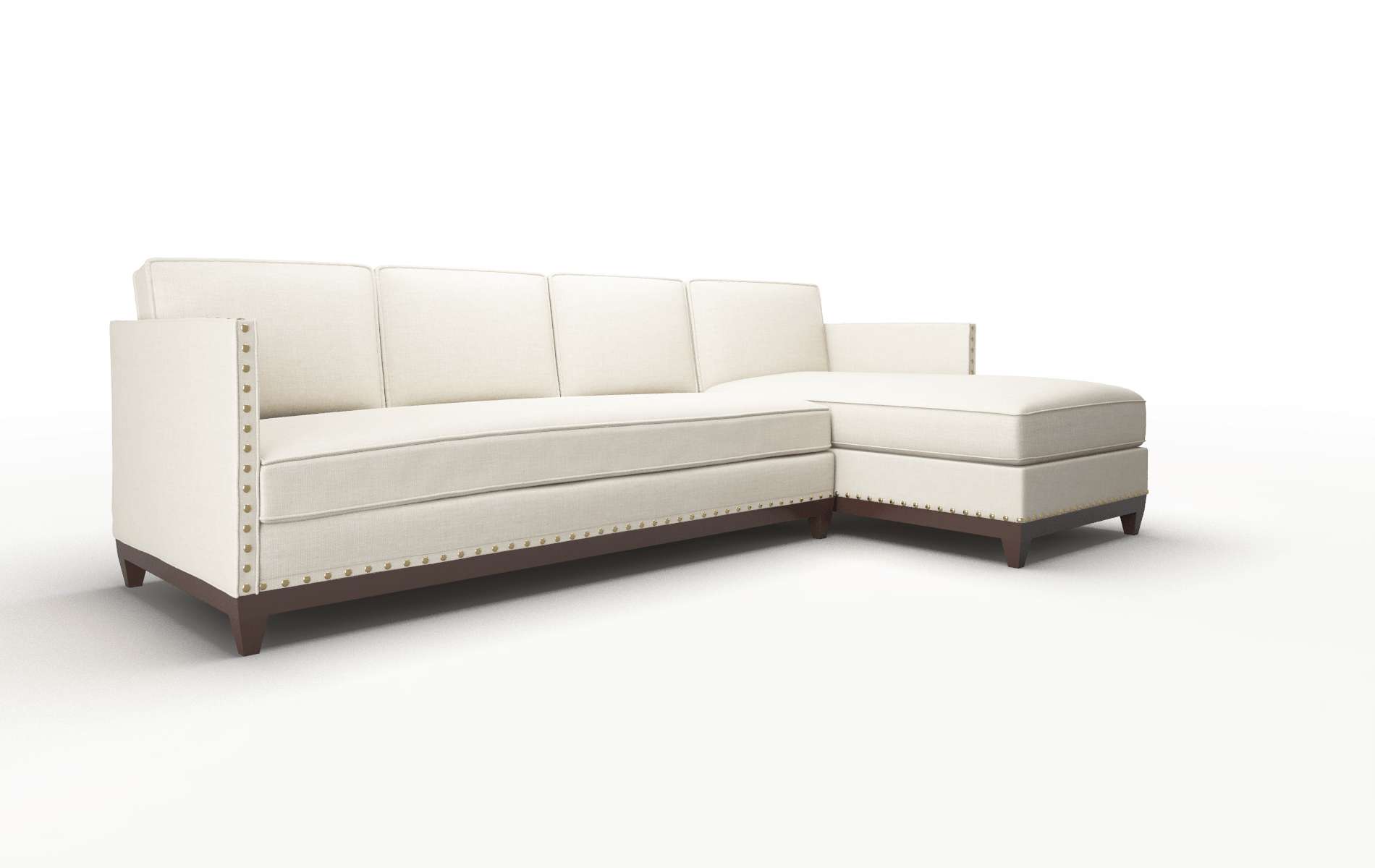 Florence Keylargo Almond Panel espresso legs 2