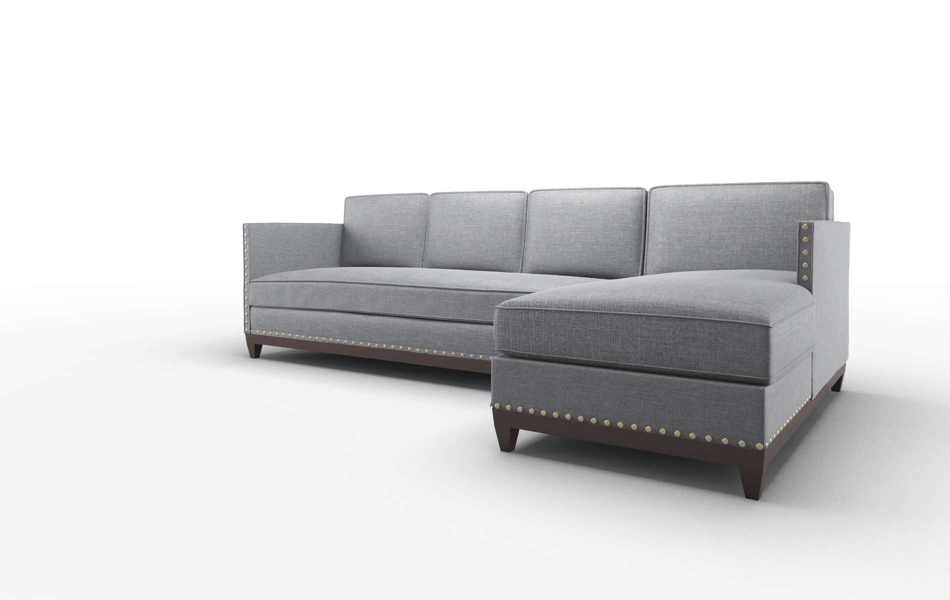 Florence Keylargo Graphite Panel espresso legs 4