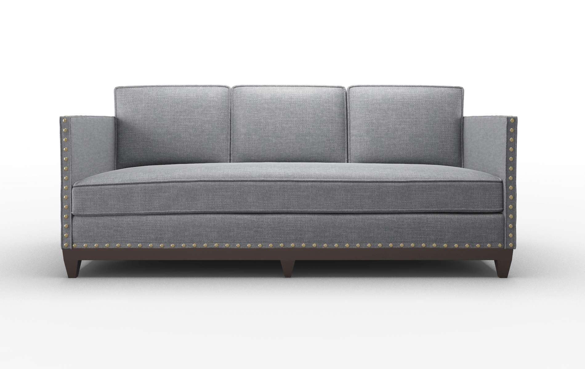 Florence Keylargo Graphite Sofa espresso legs 1