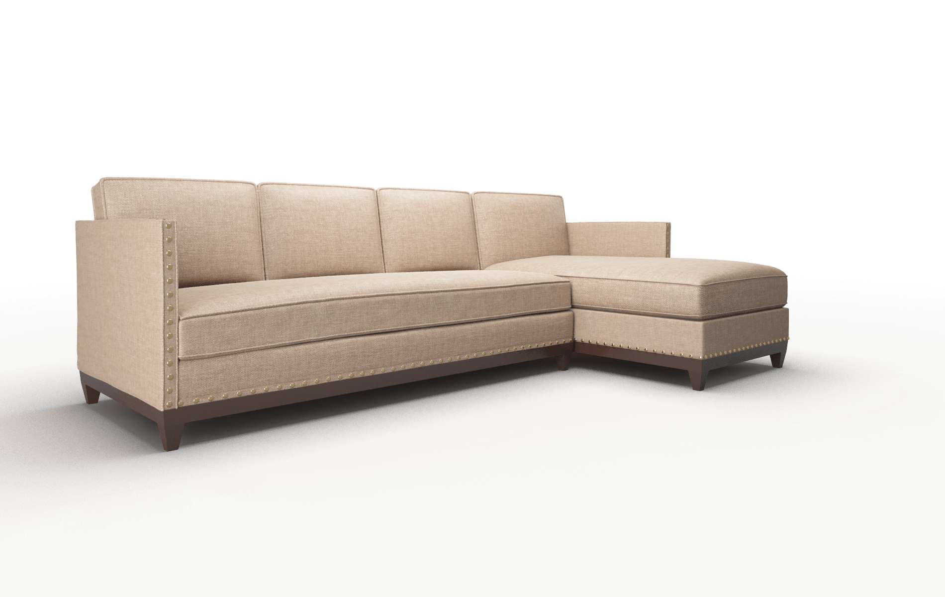 Florence Keylargo Mink Panel espresso legs 2