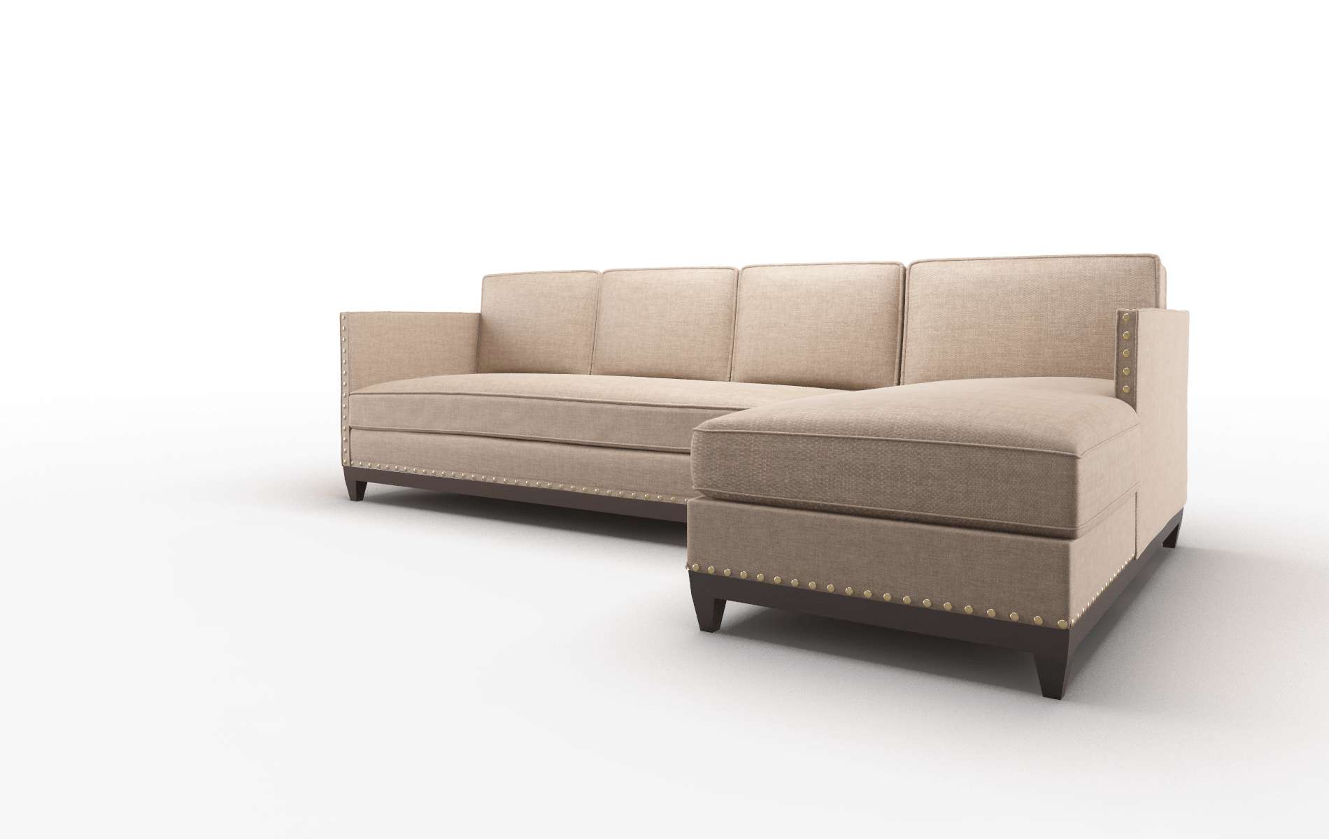 Florence Keylargo Mink Panel espresso legs 4