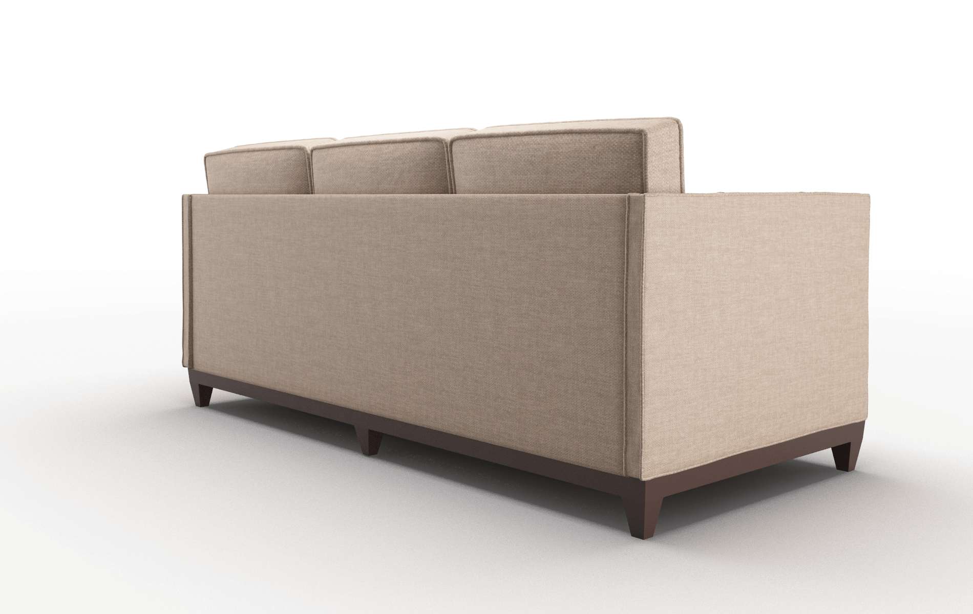 Florence Keylargo Mink Sofa espresso legs 5