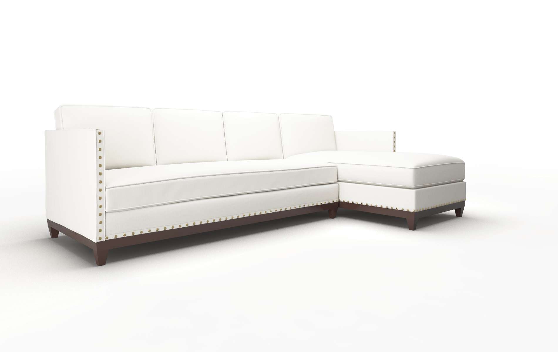 Florence Keylargo Oatmeal Panel espresso legs 2