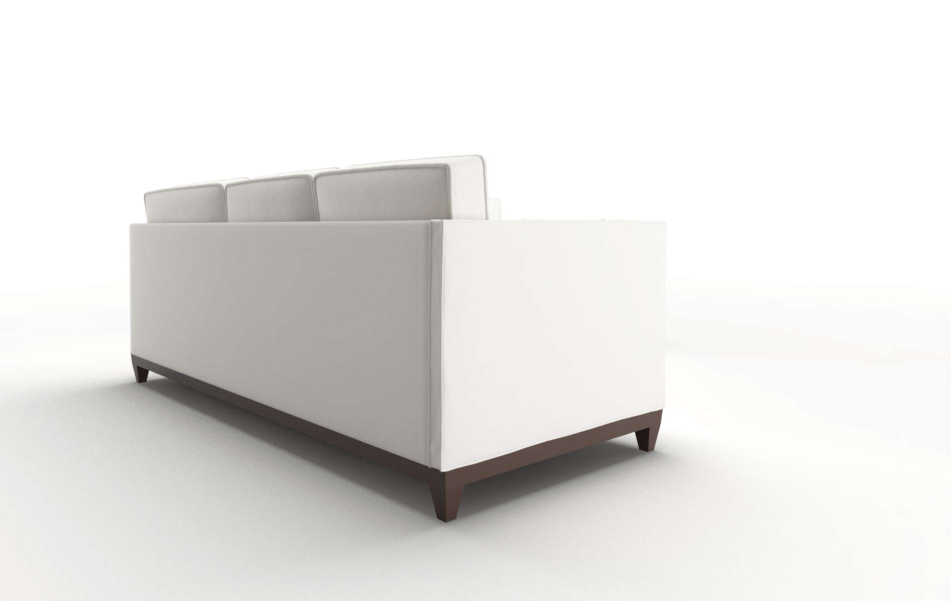 Florence Keylargo Oatmeal Sectional espresso legs 3