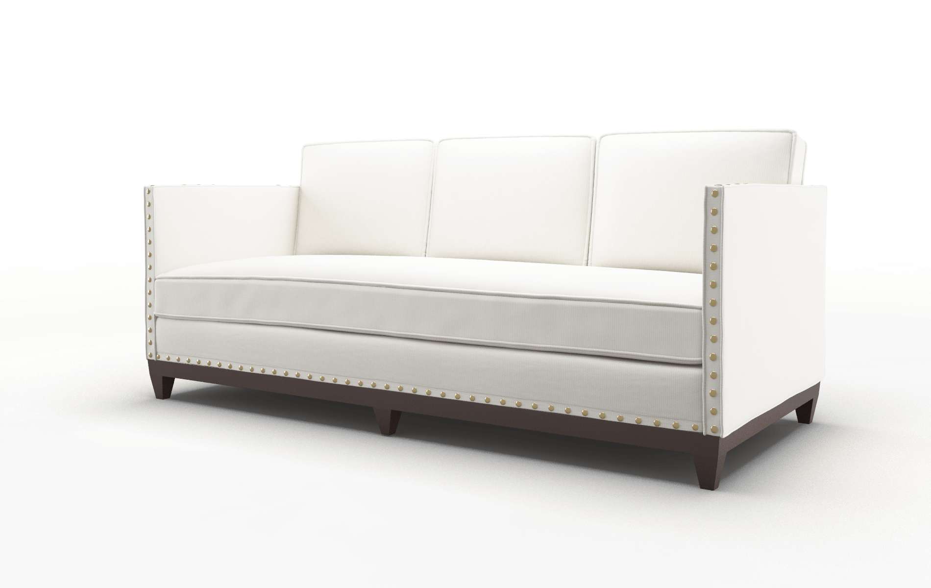 Florence Keylargo Oatmeal Sofa espresso legs 4