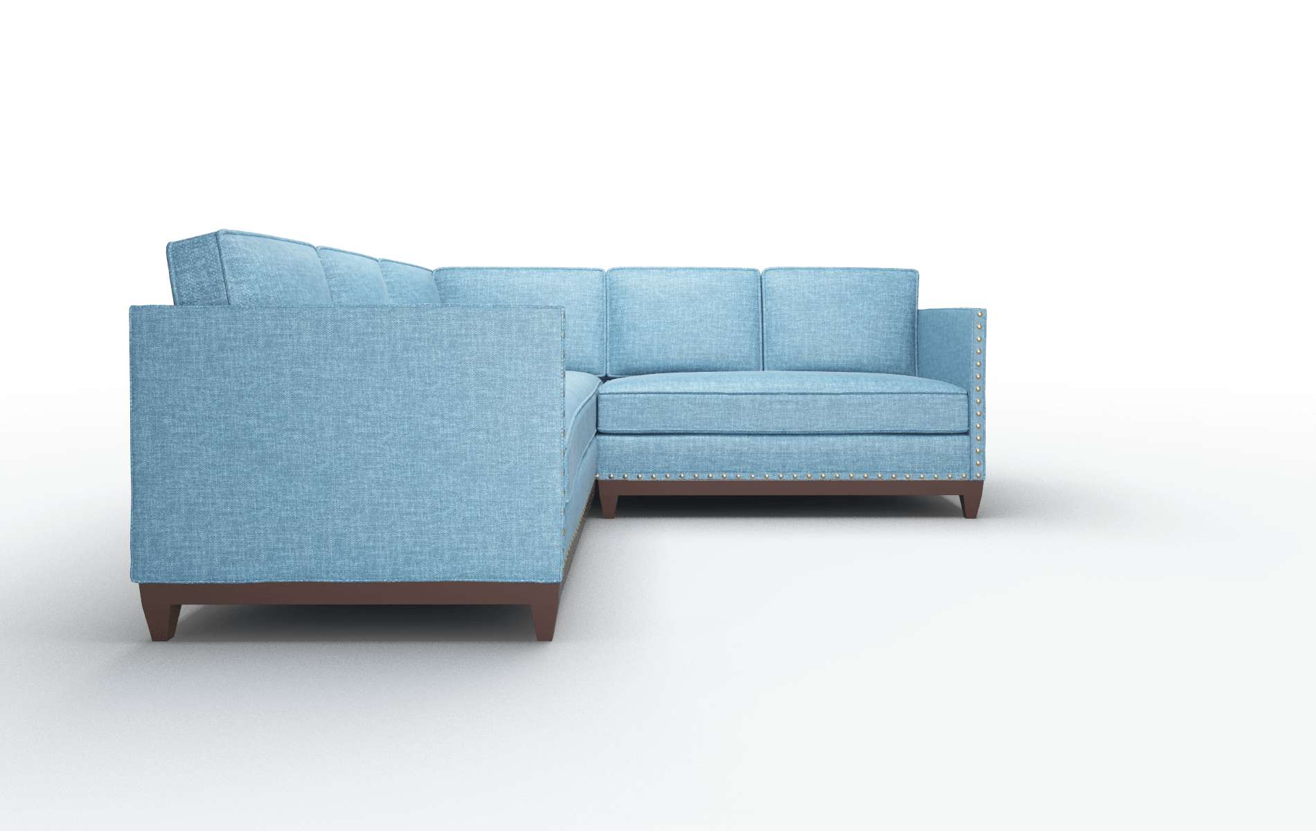 Florence Keylargo Ocean Sectional espresso legs 2