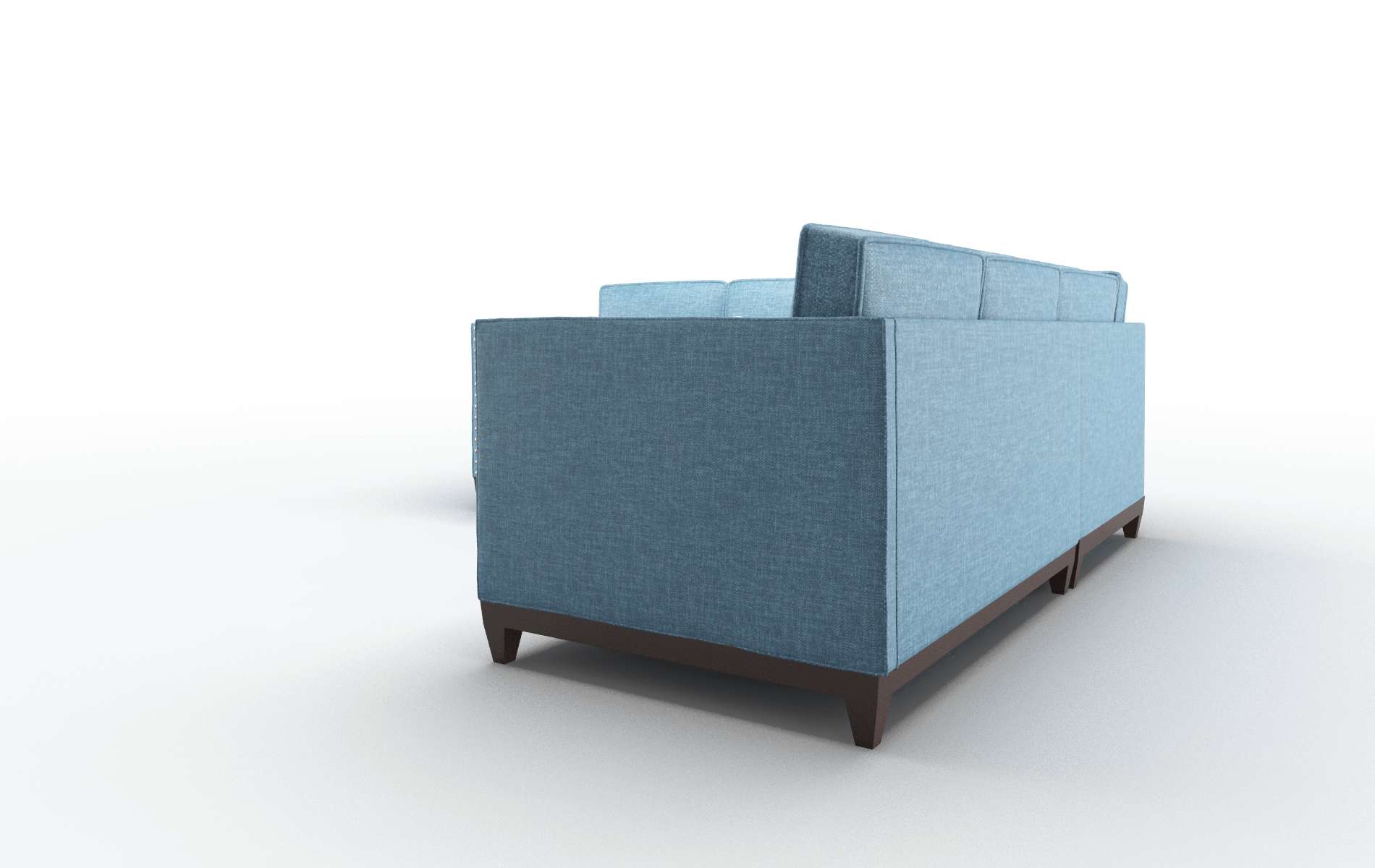 Florence Keylargo Ocean Sectional espresso legs 4