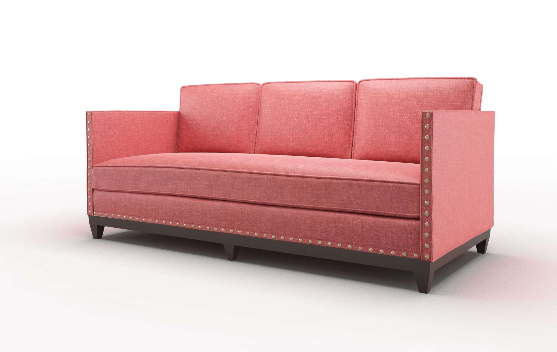 Florence Keylargo Ruby Sofa espresso legs 4