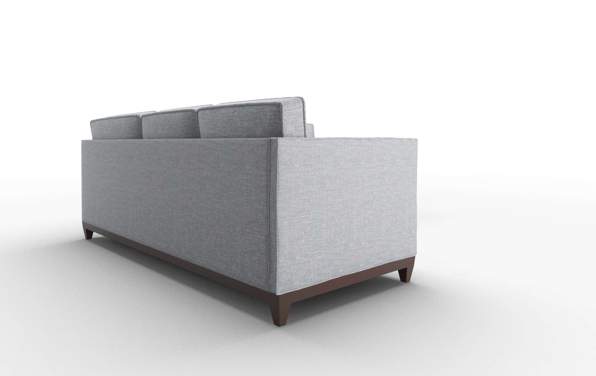 Florence Lana Ash Sectional espresso legs 3