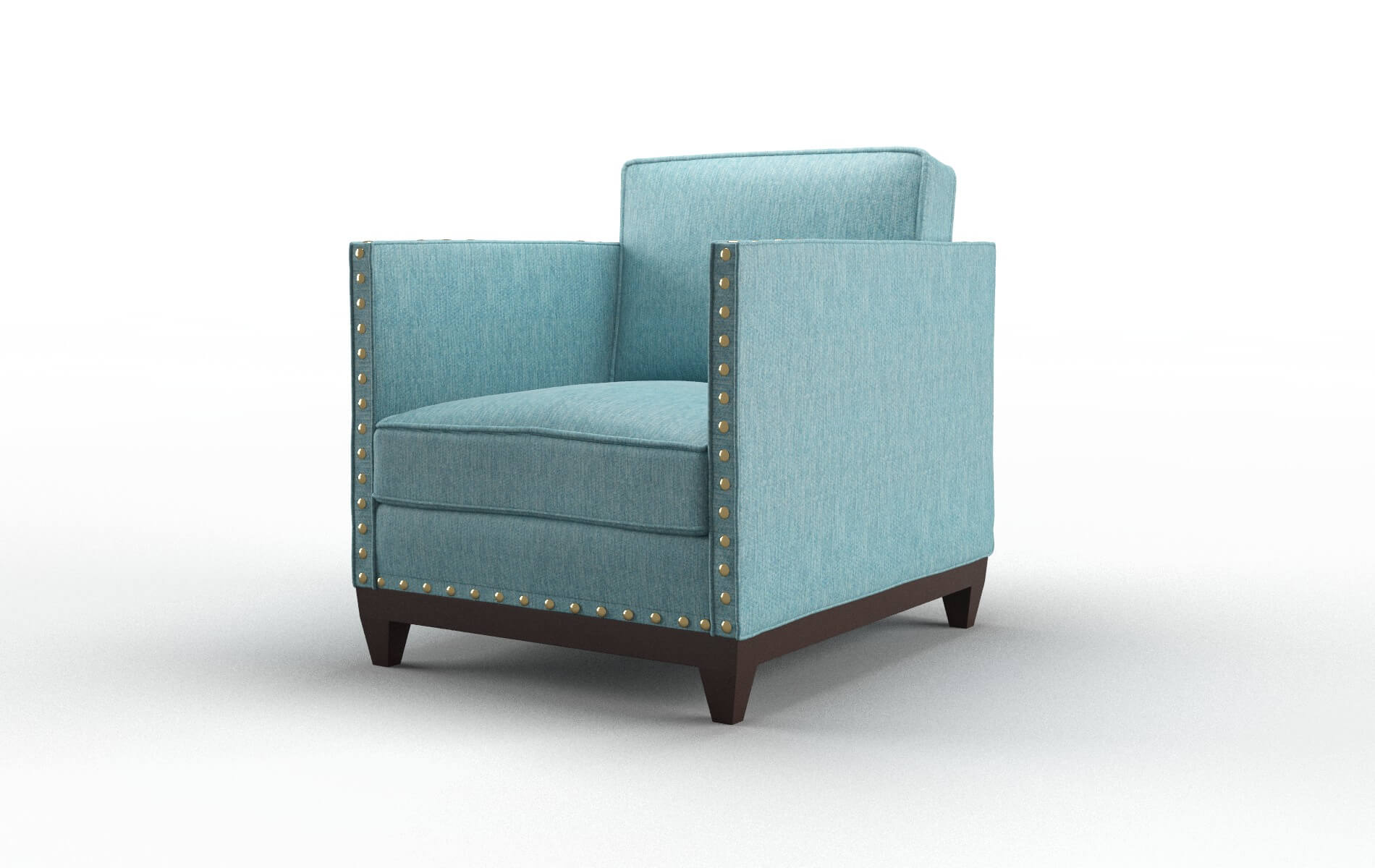 Florence Lana Peacock Chair espresso legs 4