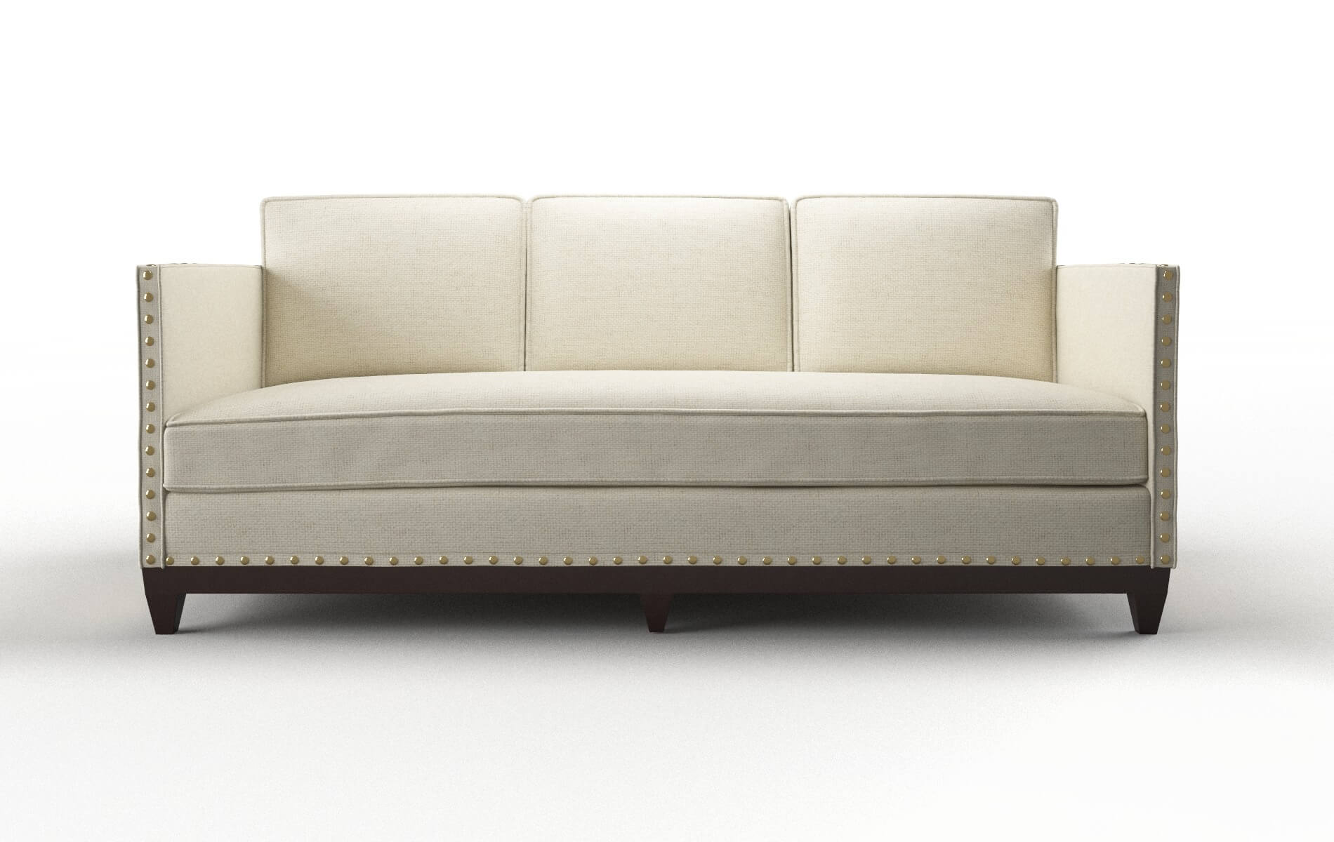 Florence Lana Sand Sofa espresso legs 1