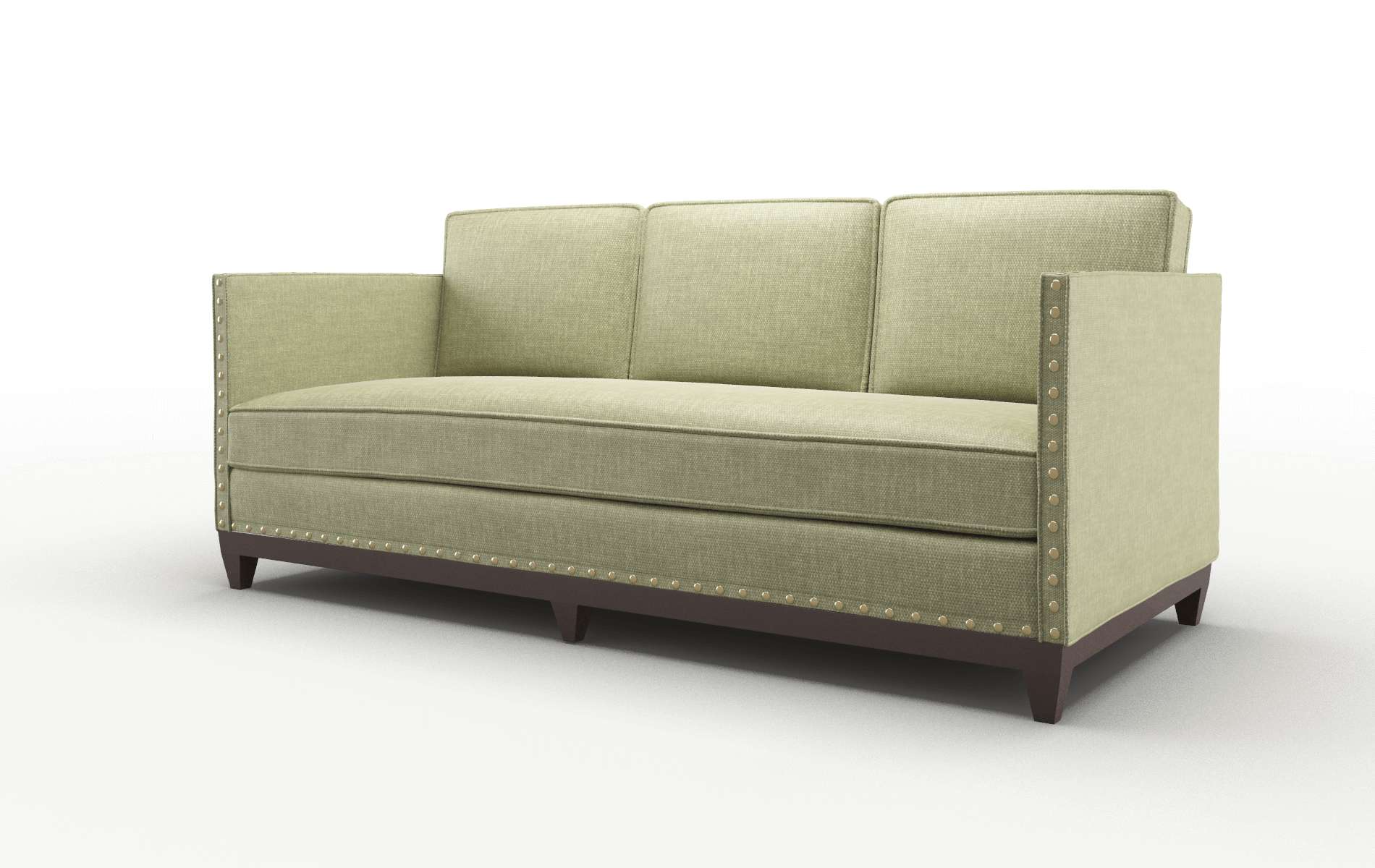 Florence Leslie Lawn Sofa espresso legs 4