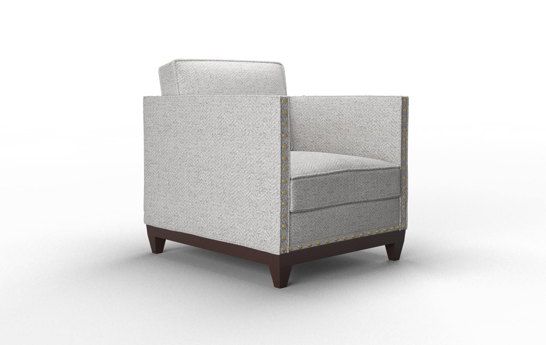 Florence Malibu Dove Chair espresso legs 2