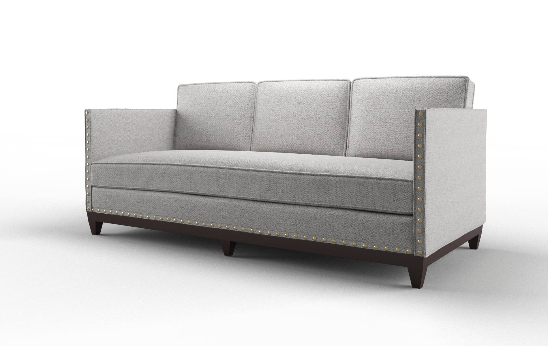 Florence Malibu Dove Sofa espresso legs 4