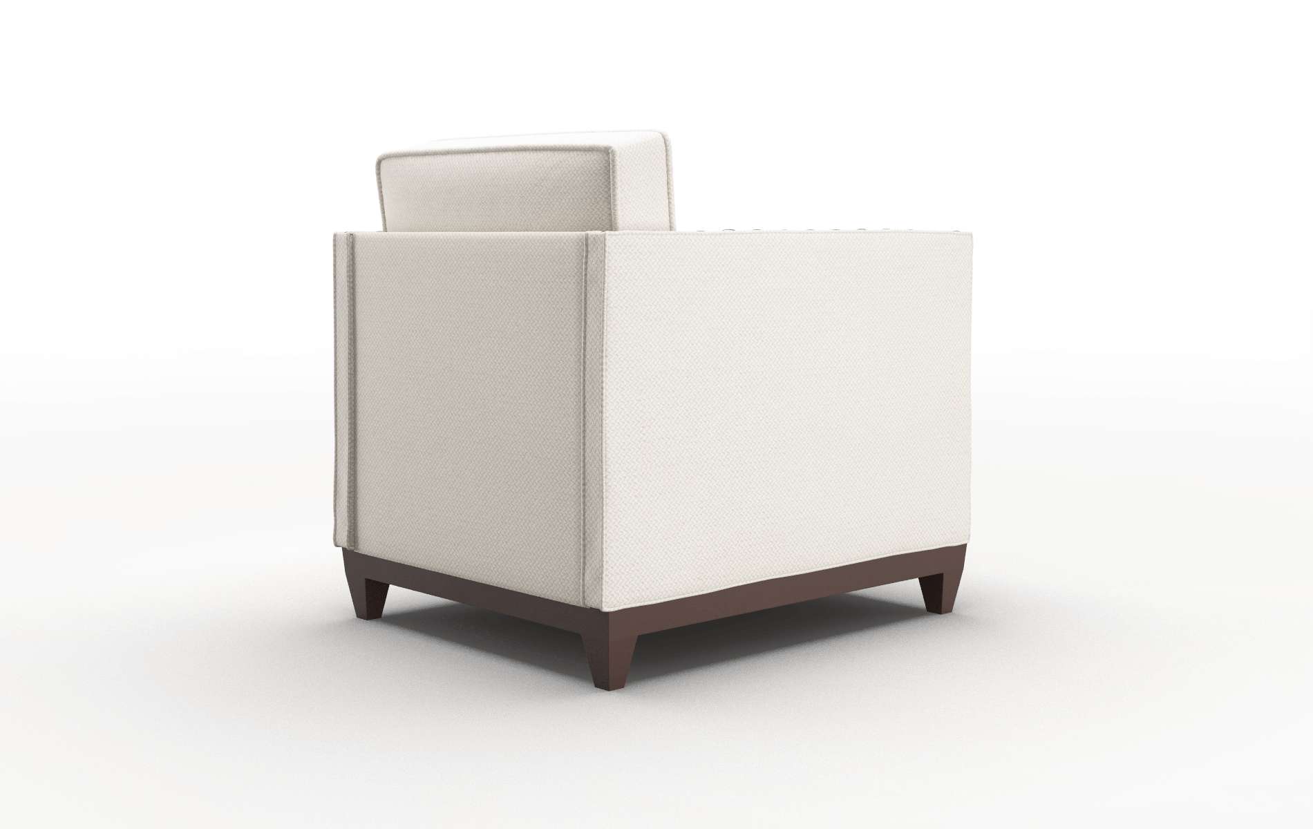 Florence Malibu Linen Chair espresso legs 5