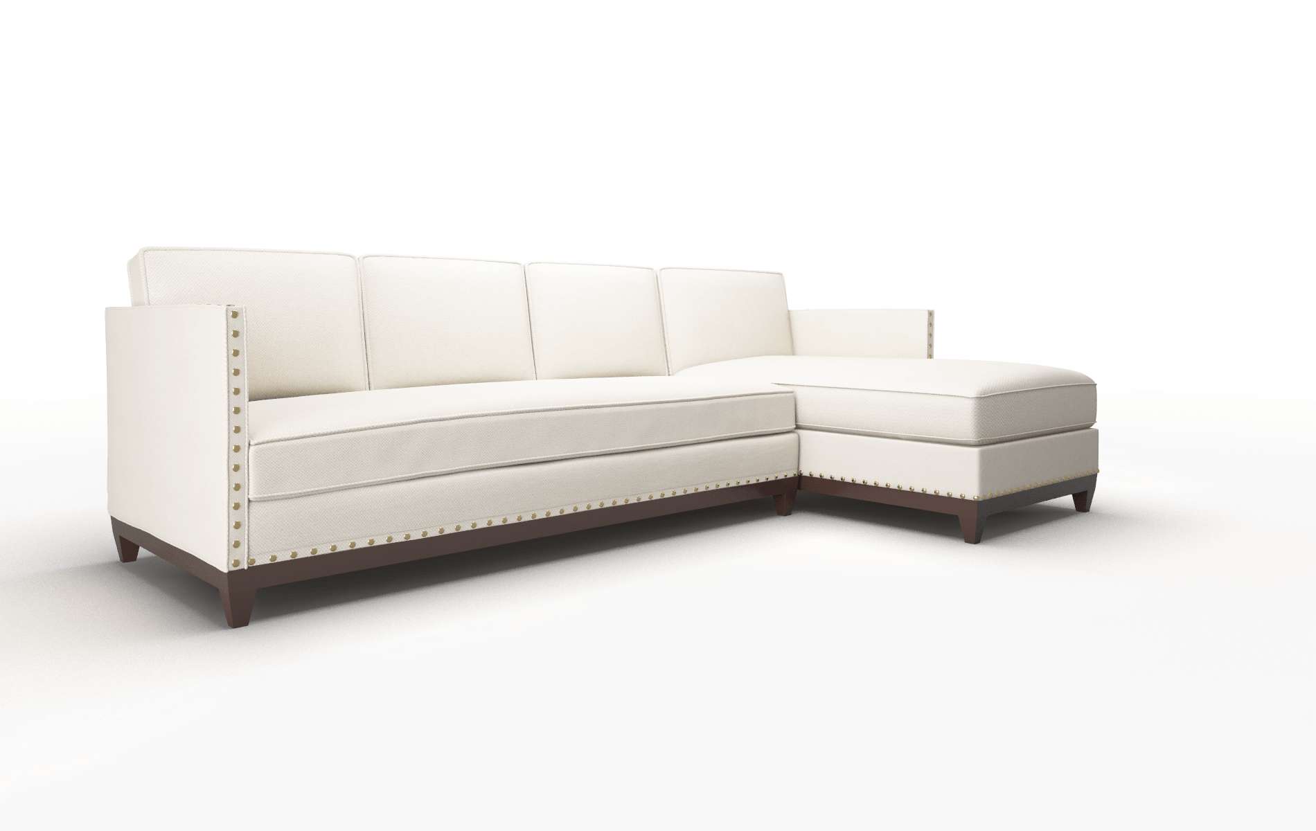 Florence Malibu Linen Panel espresso legs 2