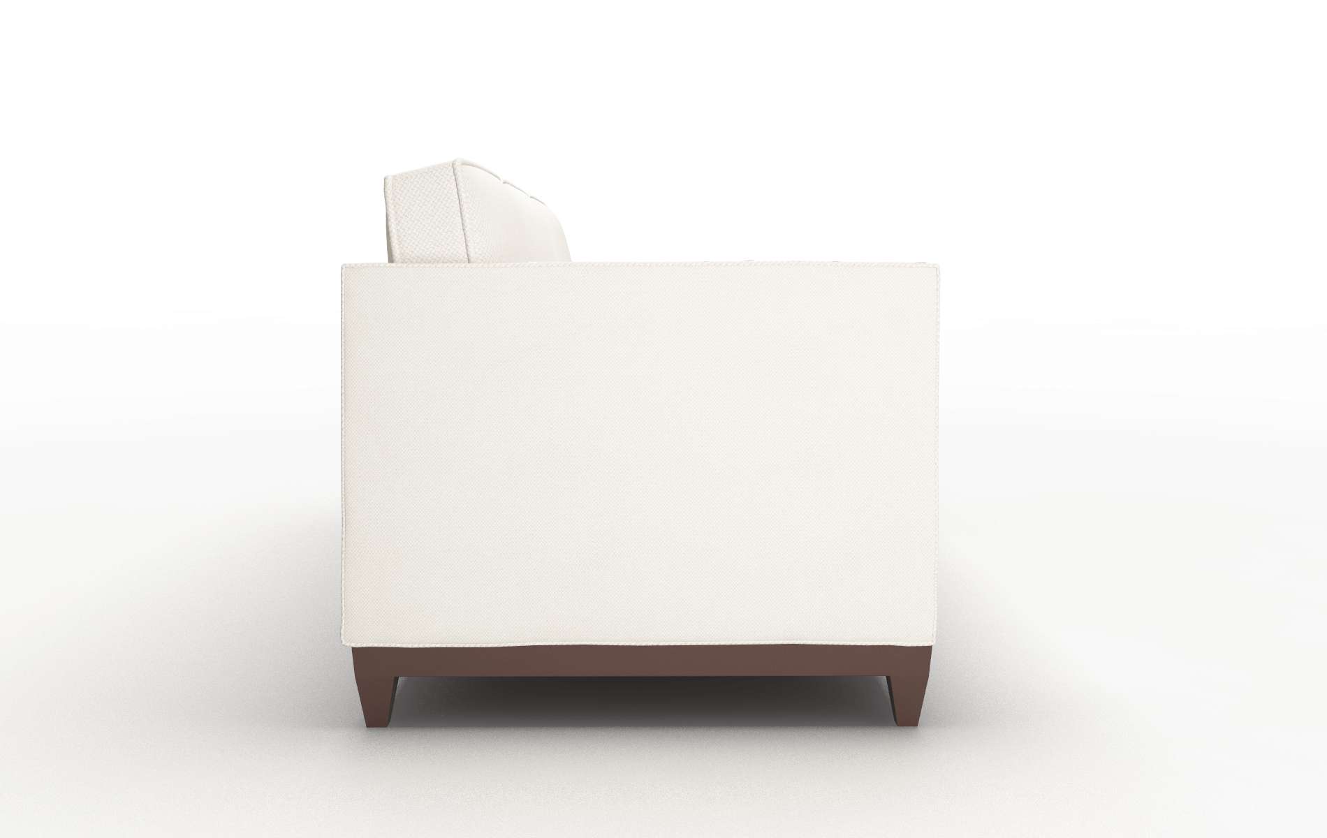 Florence Malibu Linen Sofa espresso legs 3