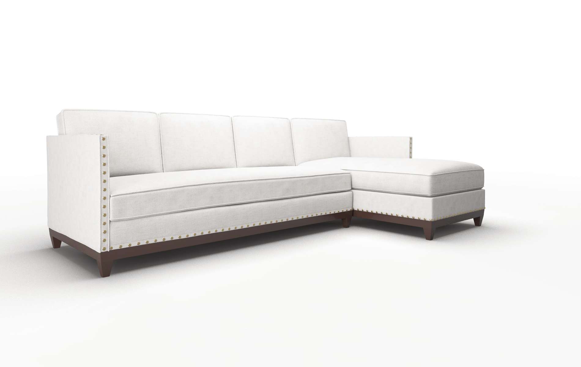 Florence Malibu Sand Panel espresso legs 2