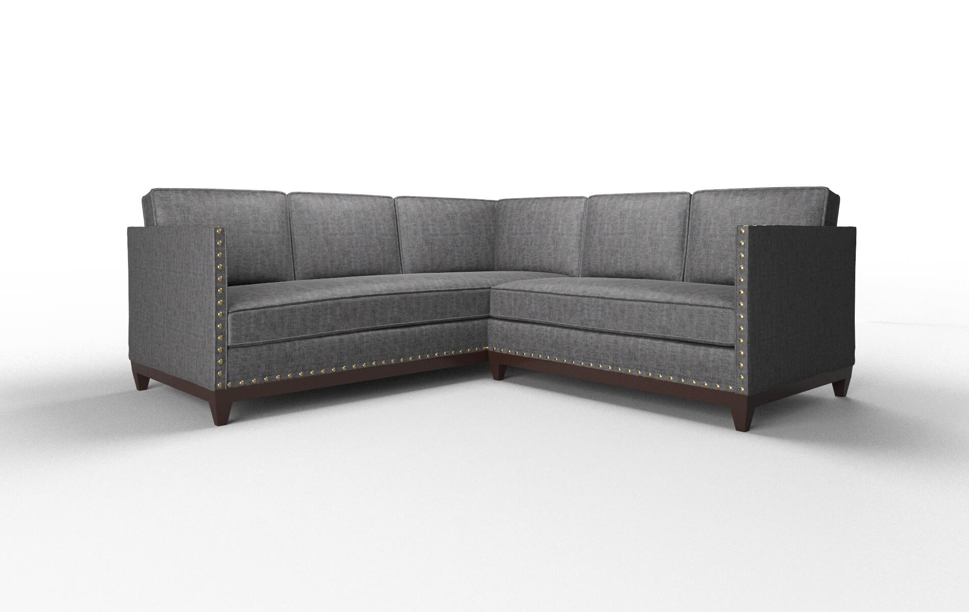 Florence Marcy Baltic Sectional espresso legs 1