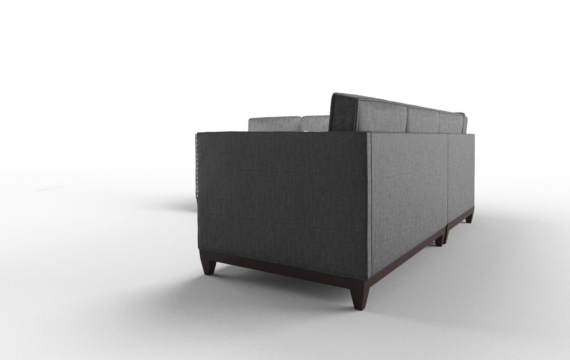 Florence Marcy Baltic Sectional espresso legs 4