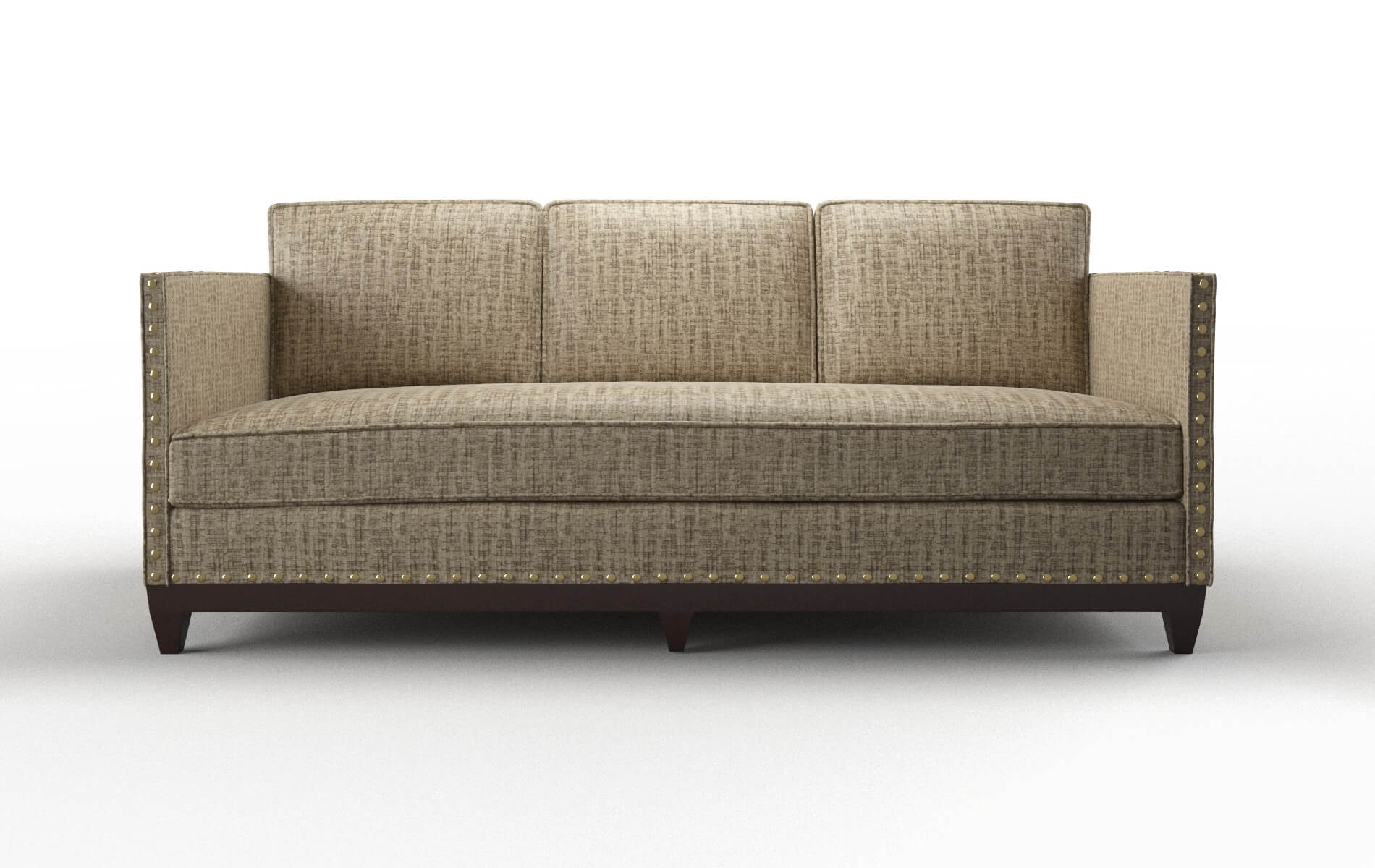 Florence Marcy camel Sofa Espresso Legs  1