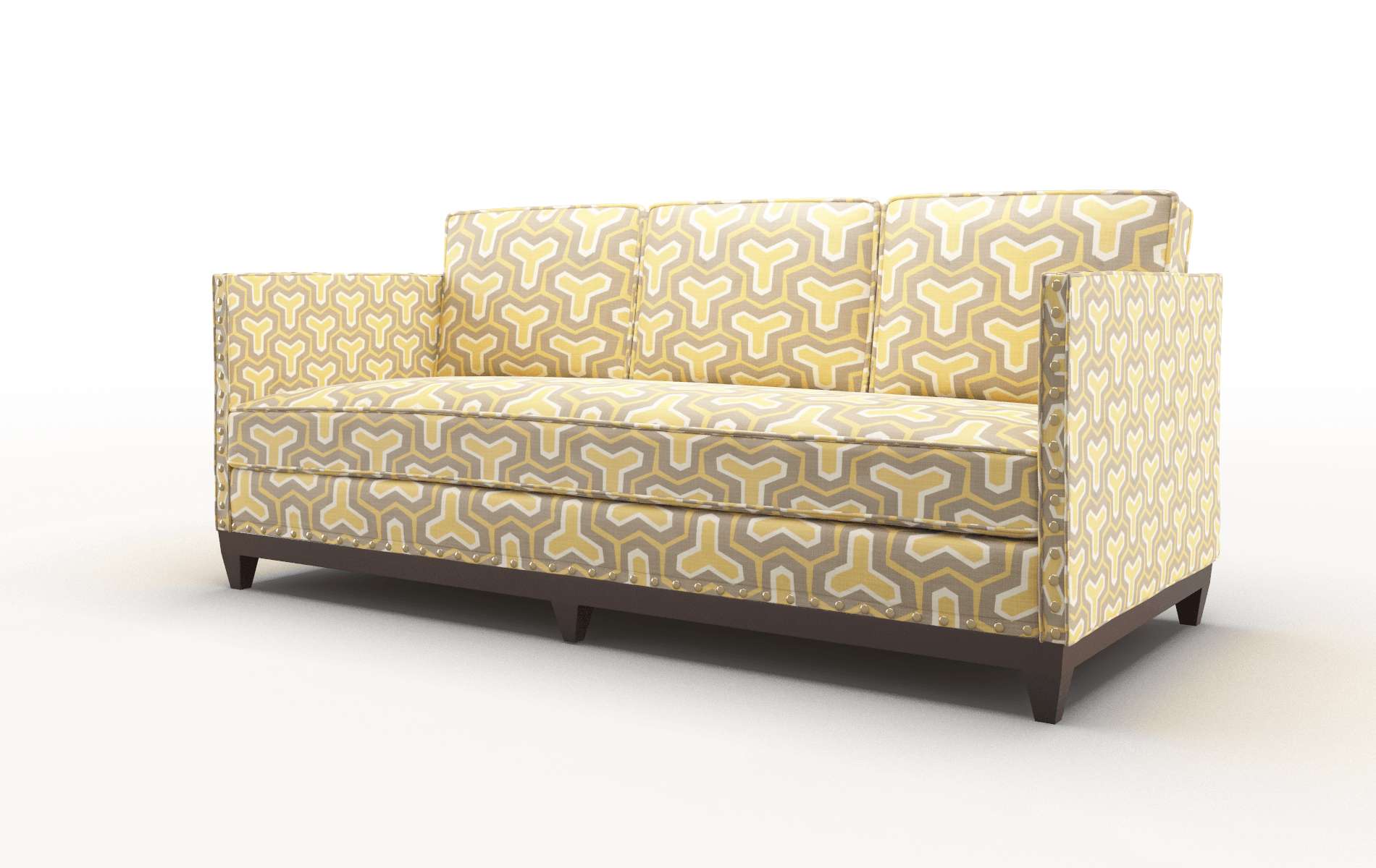 Florence Merci Dijon Sofa espresso legs 4