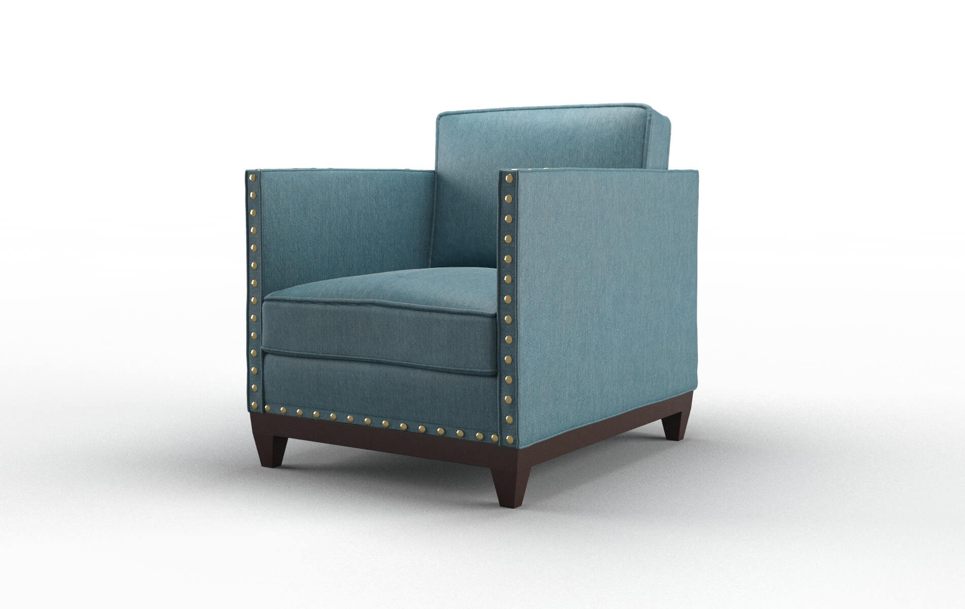 Florence Merit Peacock Chair espresso legs 4