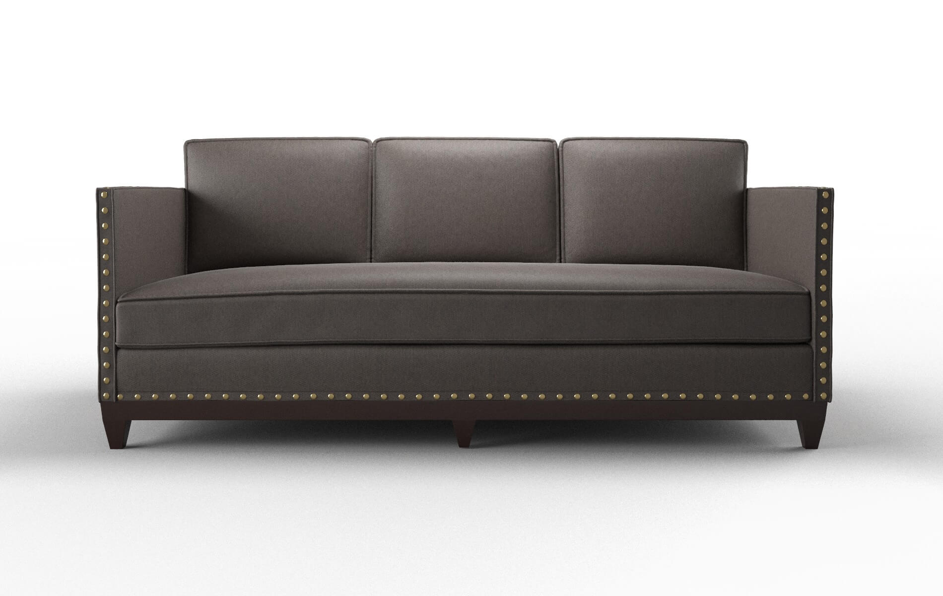 Florence Naples graphite Sofa Espresso Legs  1