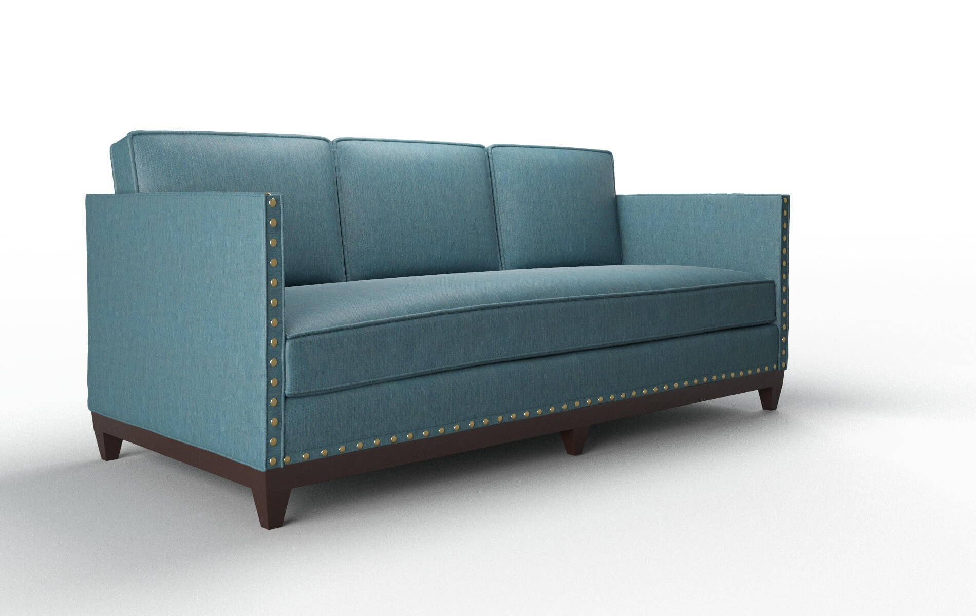 Florence Naples Slate Sofa espresso legs 2